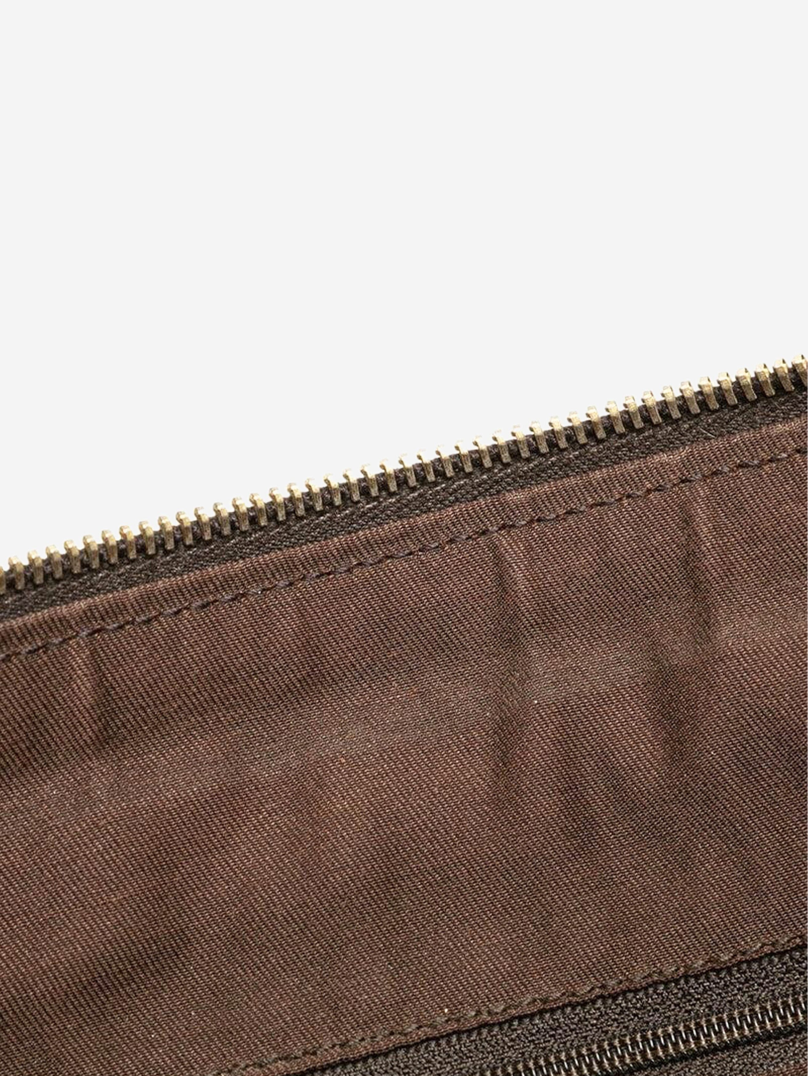 Gucci Brown Abbey GG canvas shoulder bag Size ONE SIZE - 5 Thumbnail