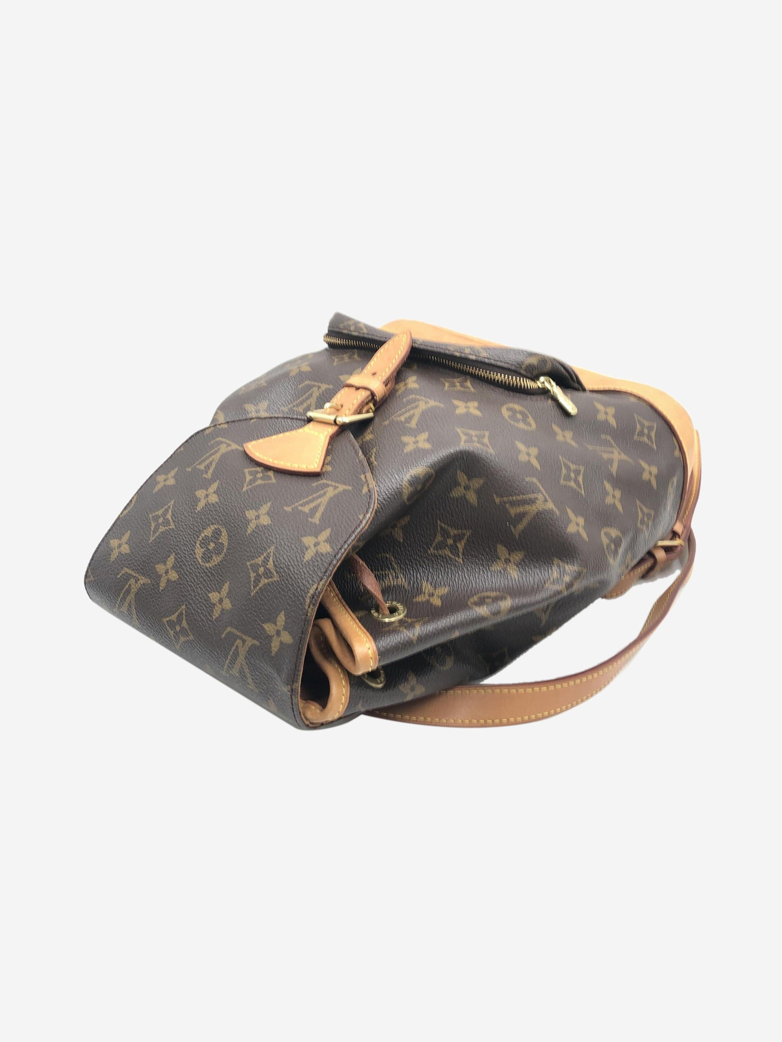 Louis Vuitton Brown 2000 Montsouris vintage backpack Size ONE SIZE - 5 Thumbnail