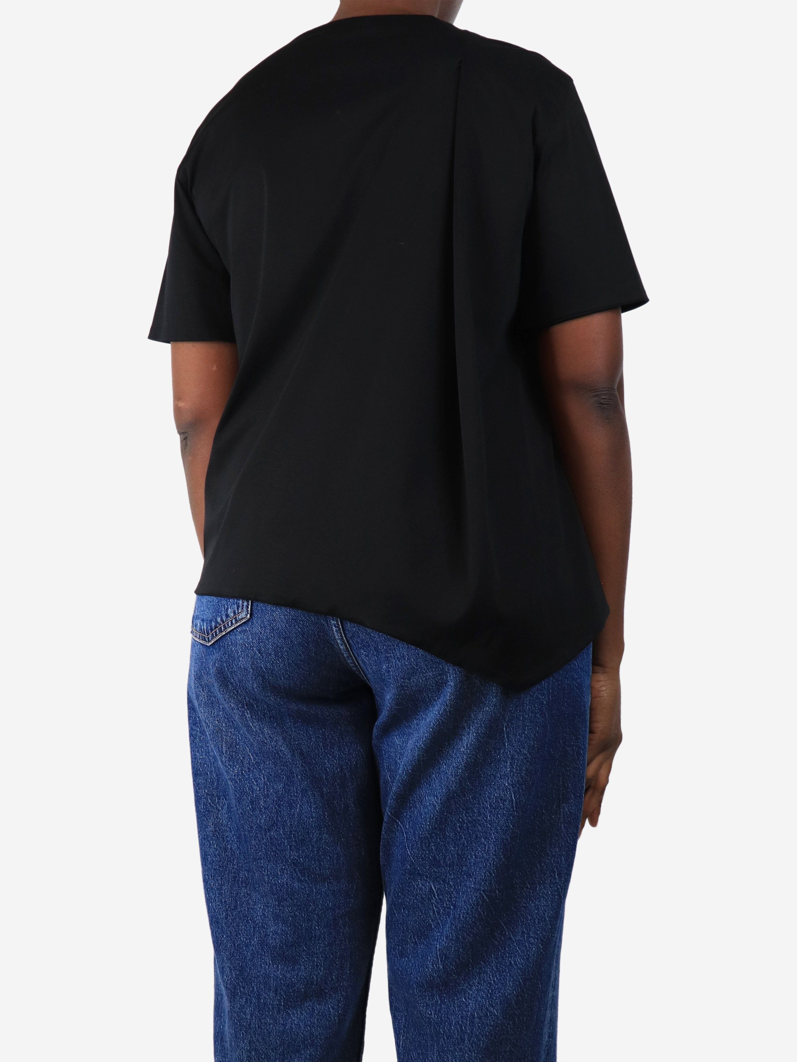 Balenciaga Black short-sleeved t-shirt - UK 12 Size M / US 6-8 / IT 42-44 - 2 Thumbnail