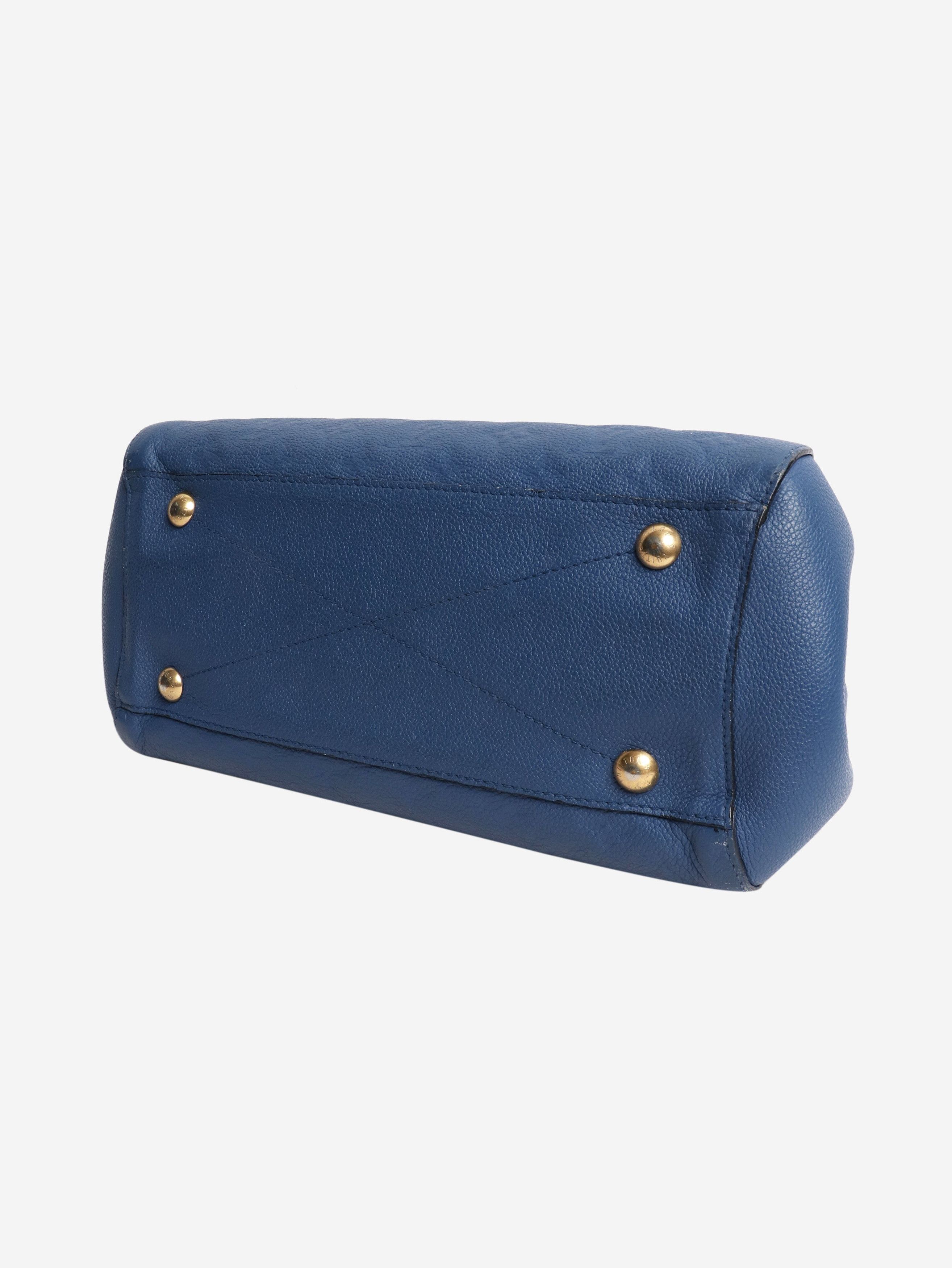 Louis Vuitton Blue 2016 Monogram Empreinte Montaigne shoulder bag Size ONE SIZE - 6 Thumbnail