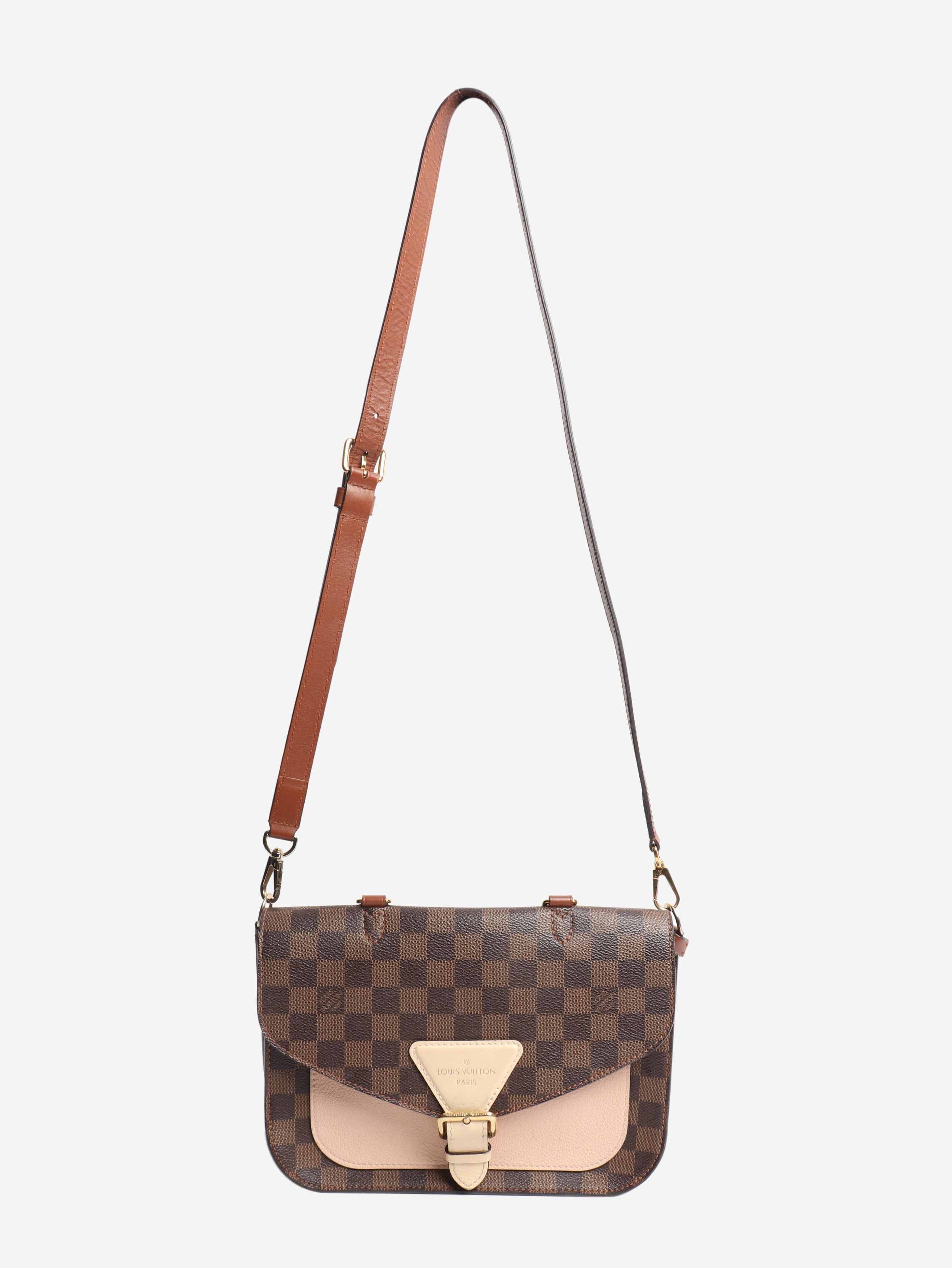 Louis Vuitton Brown 2019 Damier Ebene Beaumarchais satchel bag Size ONE SIZE - 2 Thumbnail
