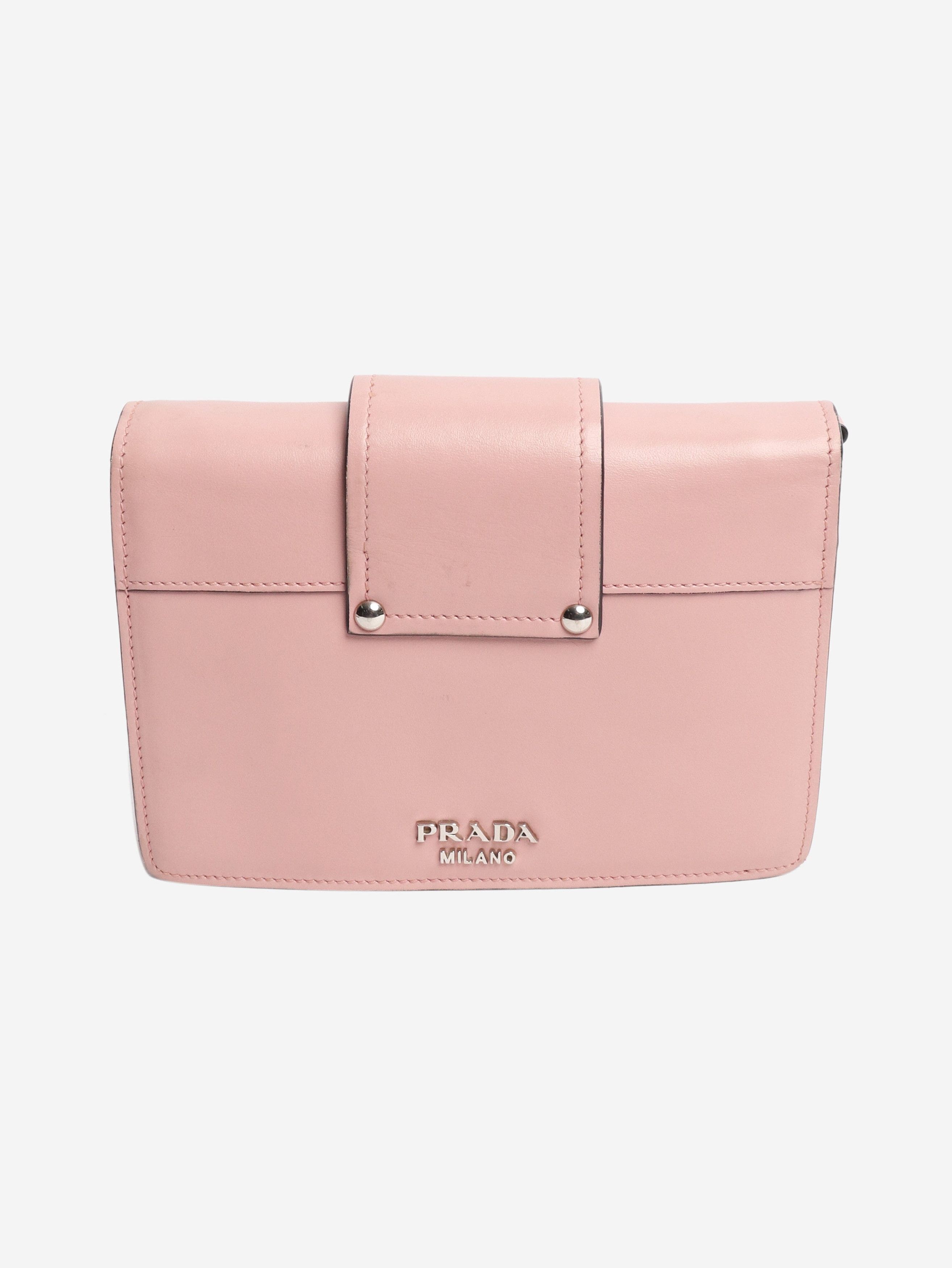 Prada Pink City plex ribbon crossbody bag Size ONE SIZE - 3 Thumbnail