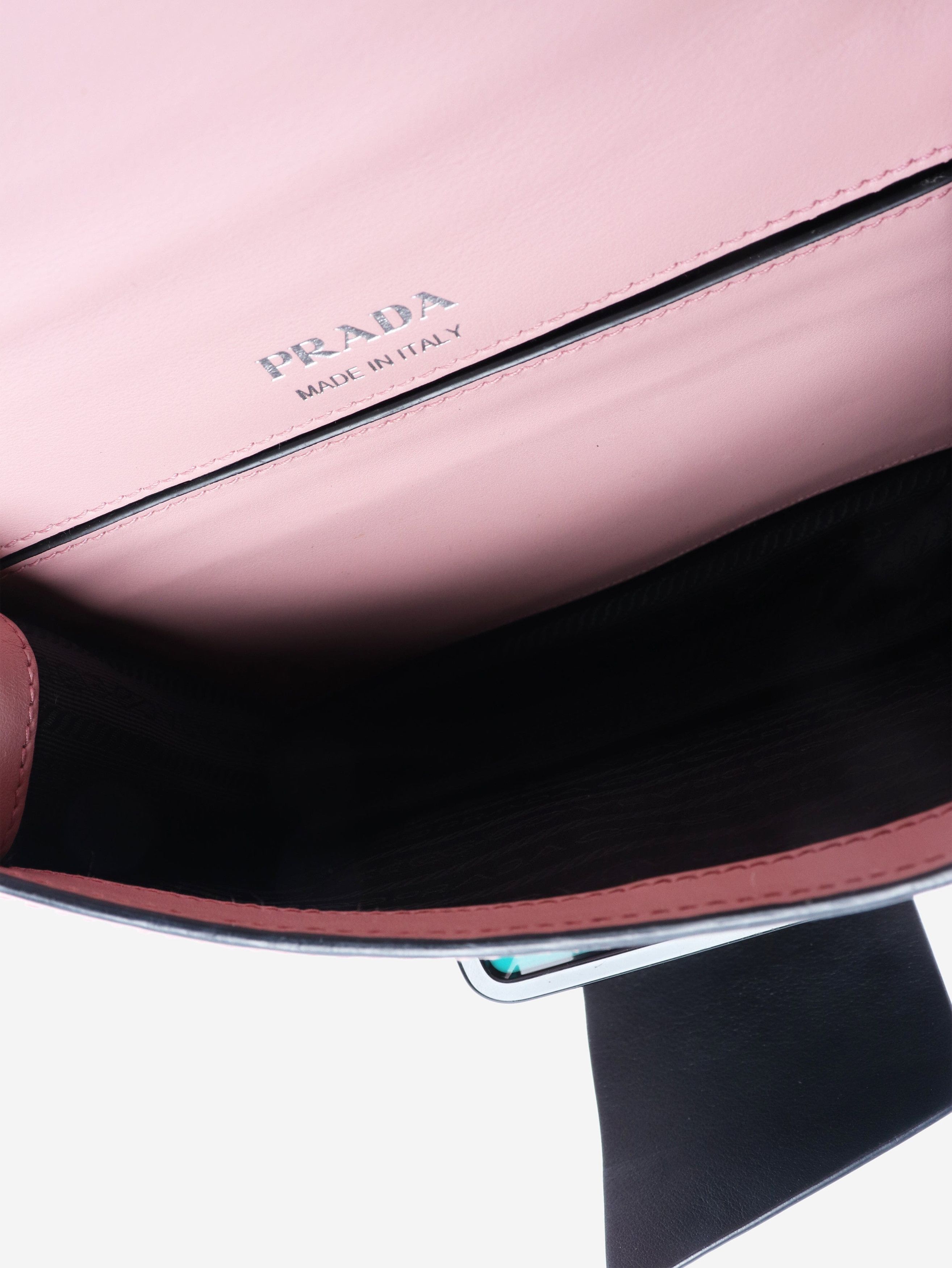 Prada Pink City plex ribbon crossbody bag Size ONE SIZE - 6 Thumbnail
