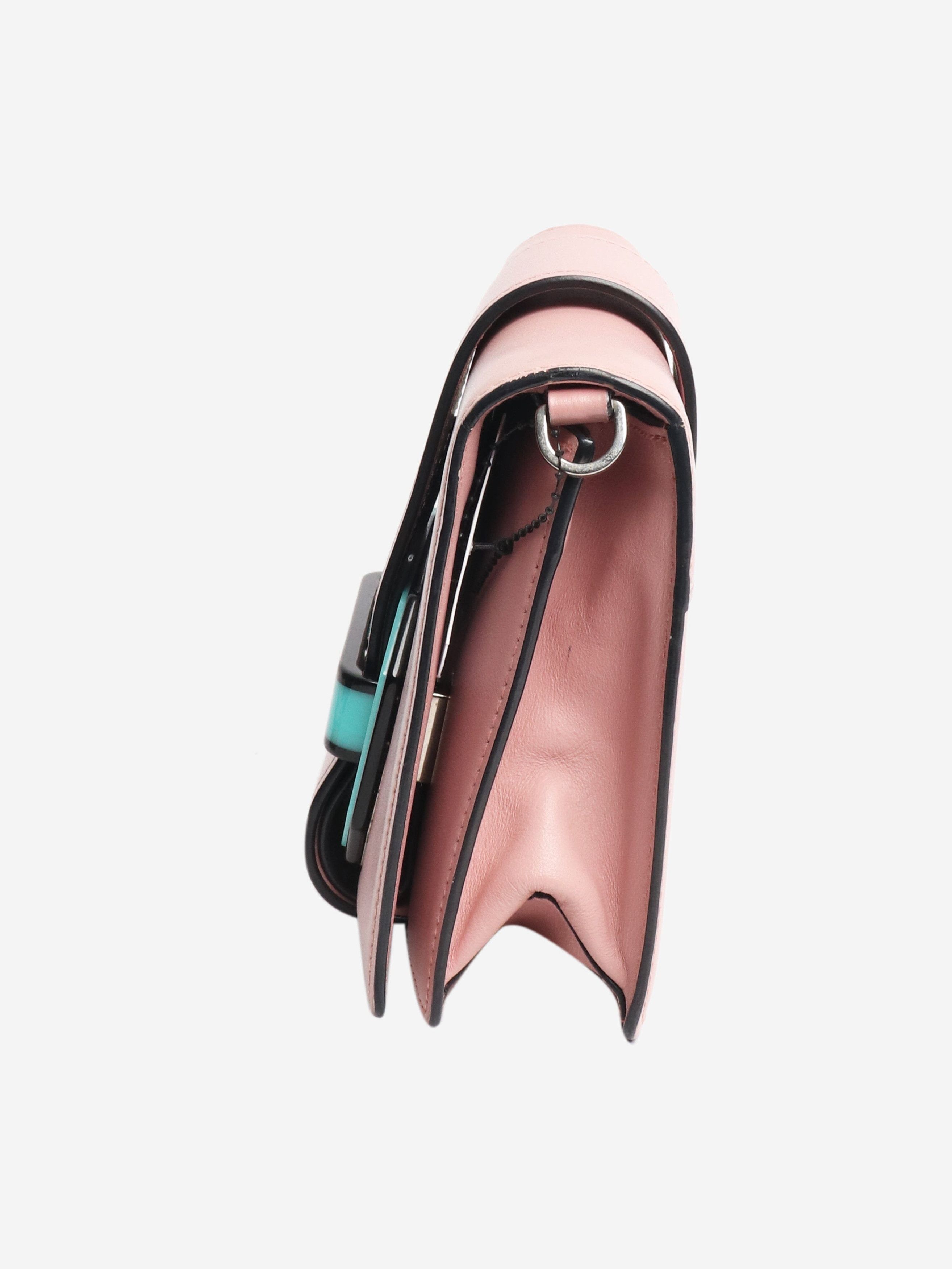 Prada Pink City plex ribbon crossbody bag Size ONE SIZE - 2 Thumbnail
