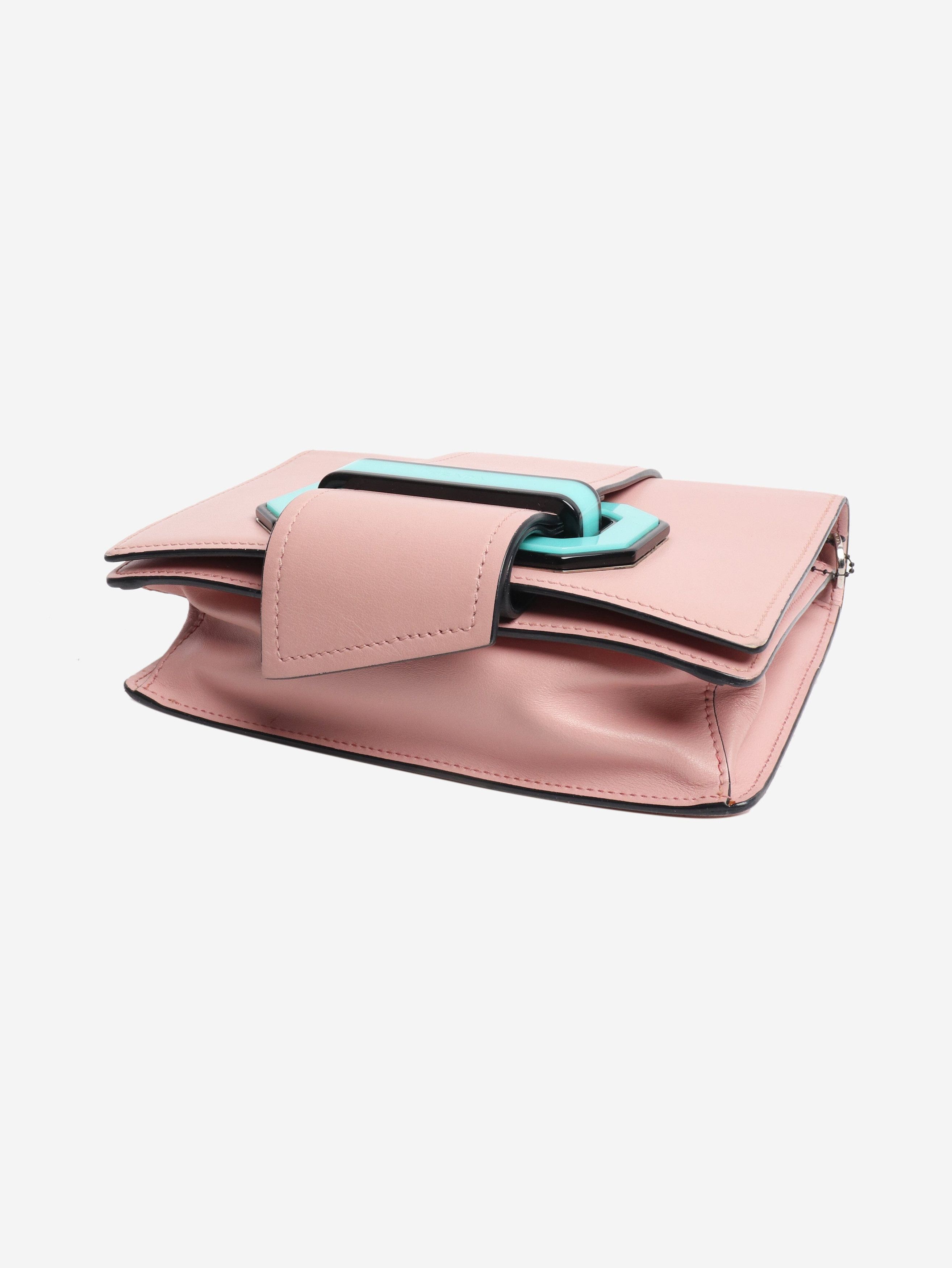 Prada Pink City plex ribbon crossbody bag Size ONE SIZE - 4 Thumbnail
