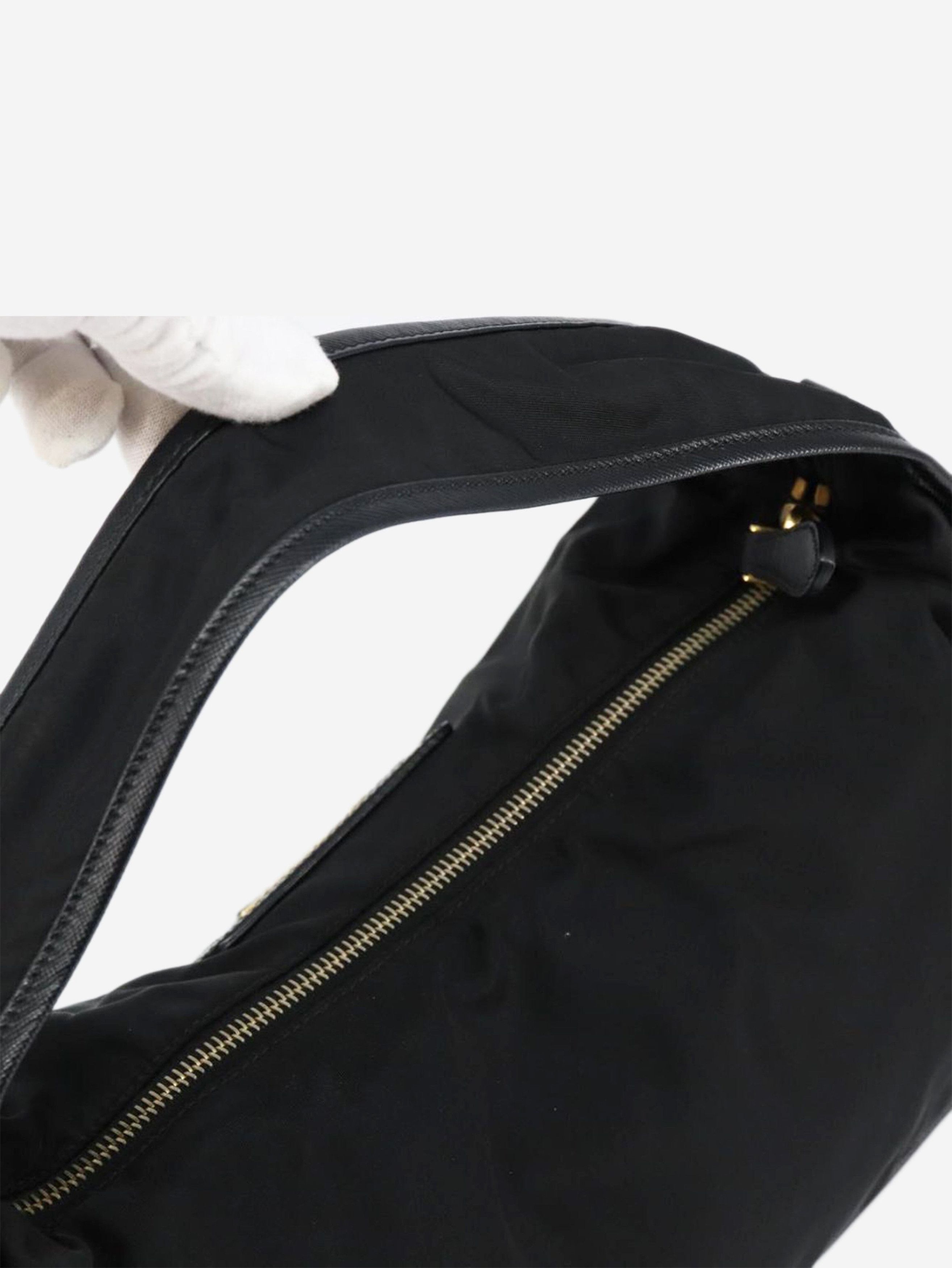 Prada Black nylon shoulder bag Size ONE SIZE - 6 Thumbnail