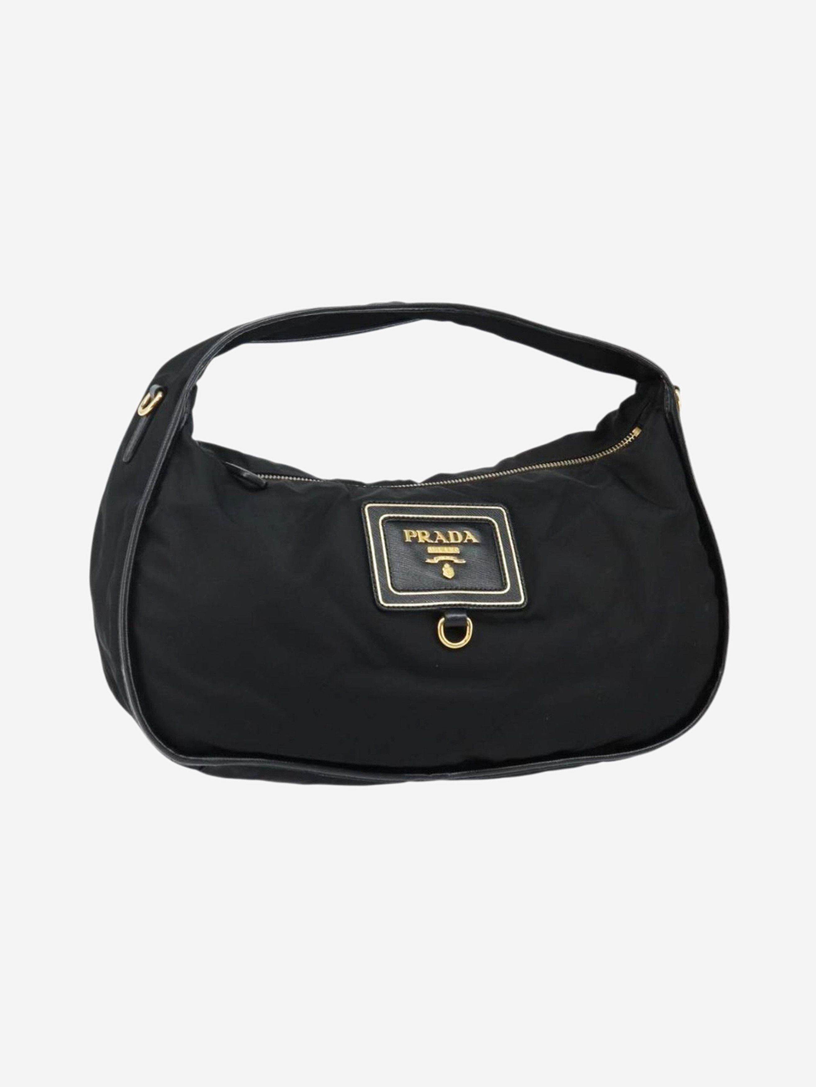 Prada Black nylon shoulder bag Size ONE SIZE - 2 Thumbnail