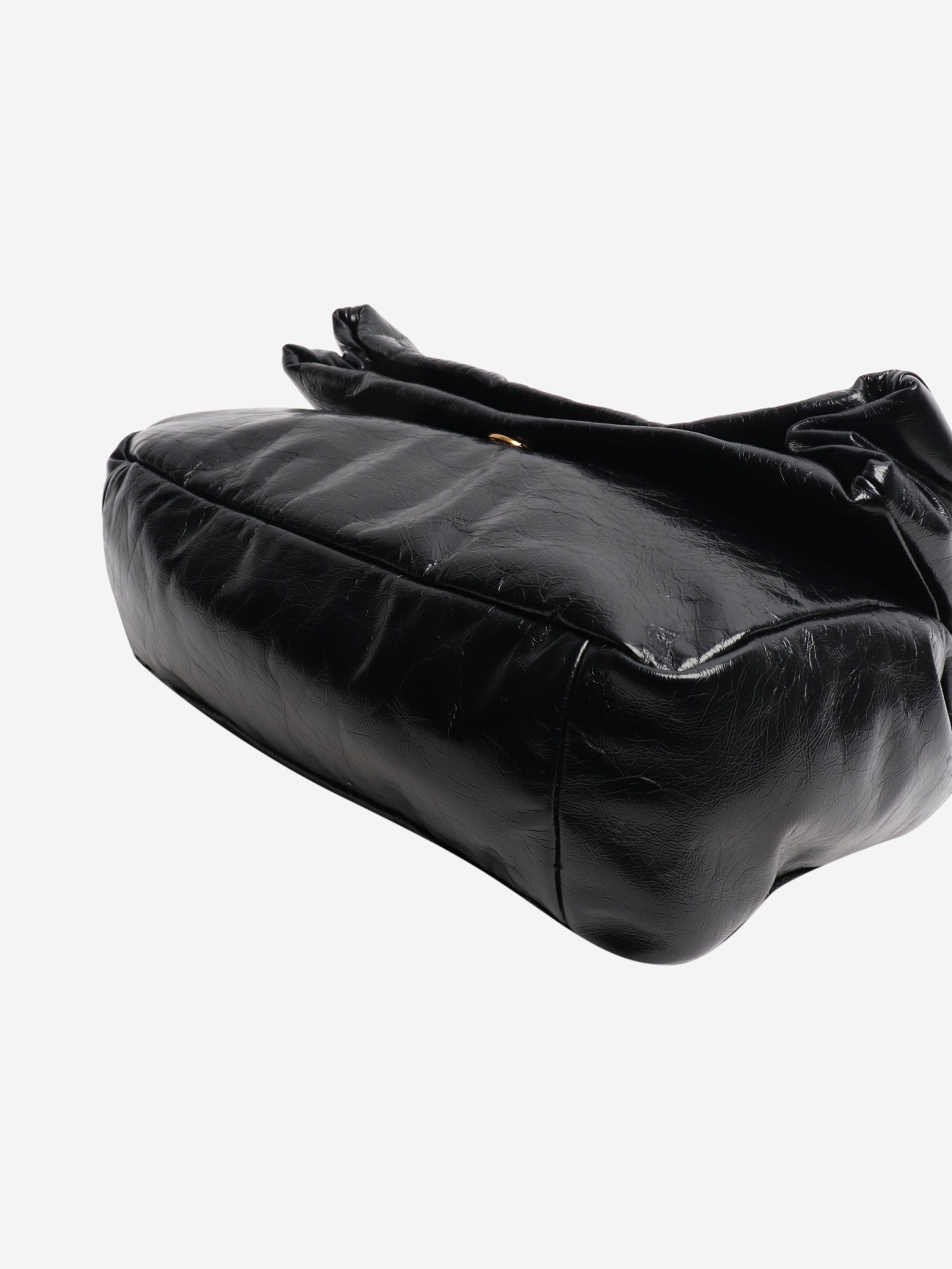 Balenciaga Black Monaco chain-strap shoulder bag Size ONE SIZE - 5 Thumbnail