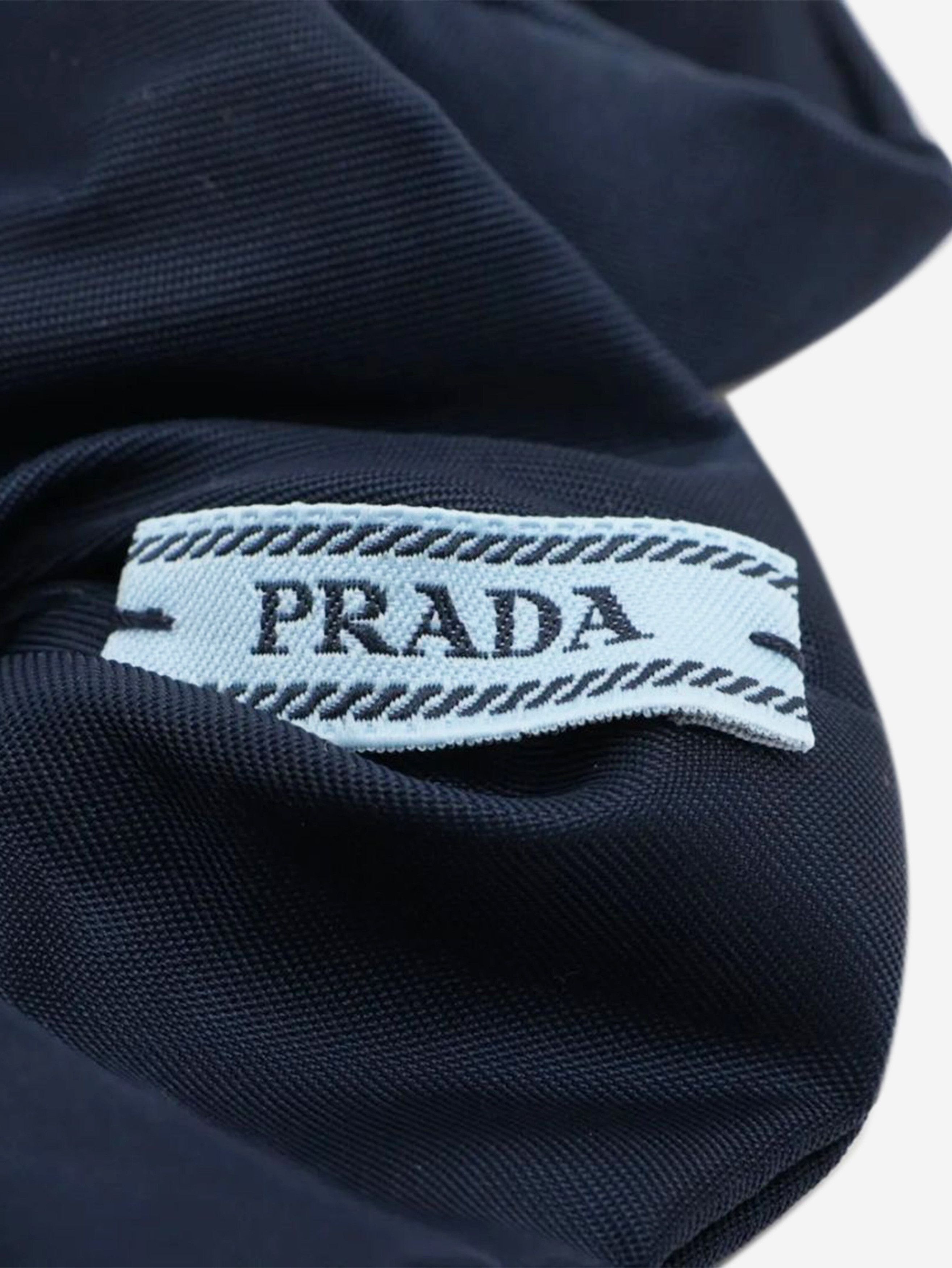 Prada Blue Re-Nylon scrunchie Size ONE SIZE - 3 Thumbnail
