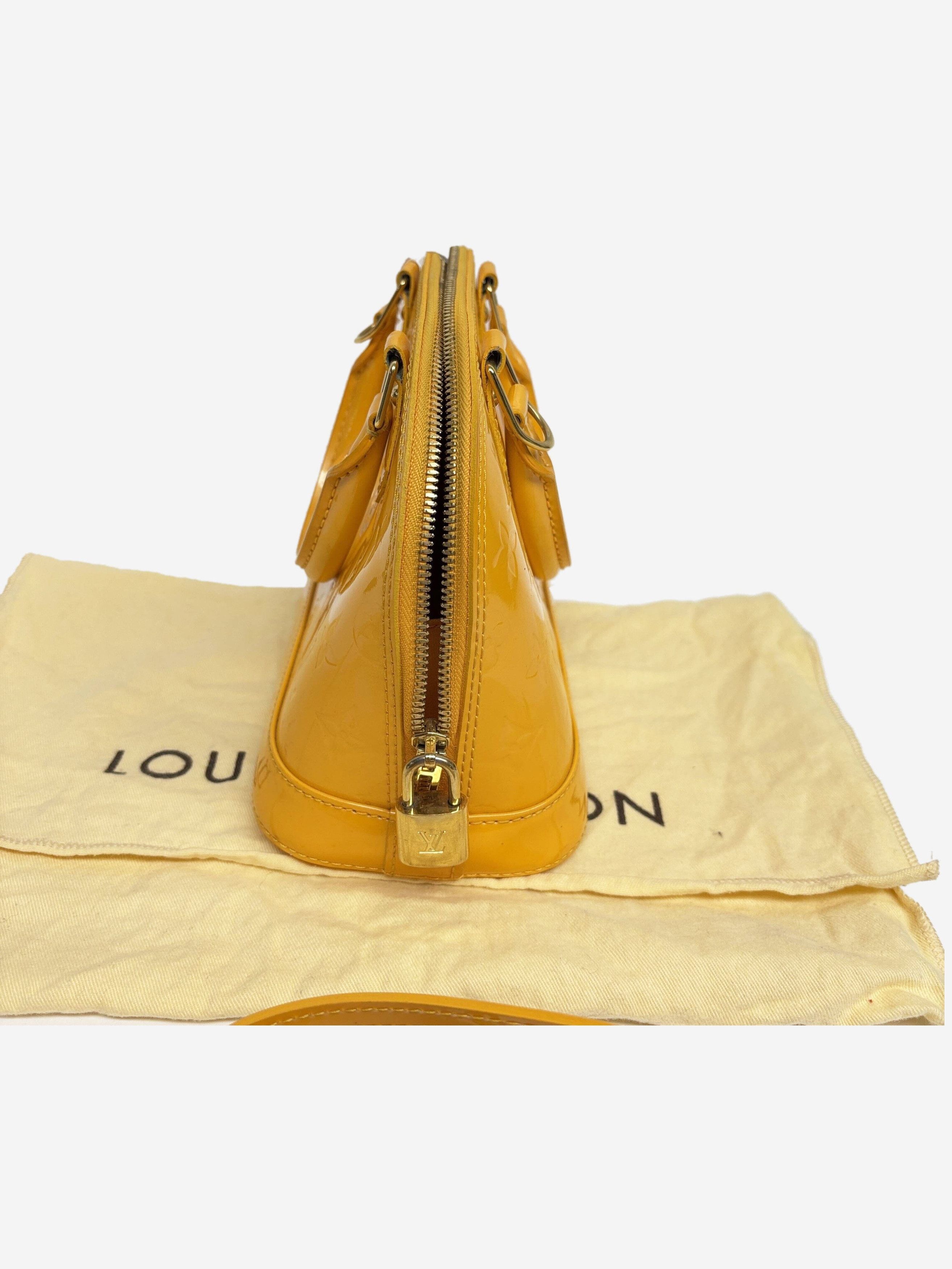 Louis Vuitton Yellow Alma BB 2way bag Size ONE SIZE - 4 Thumbnail