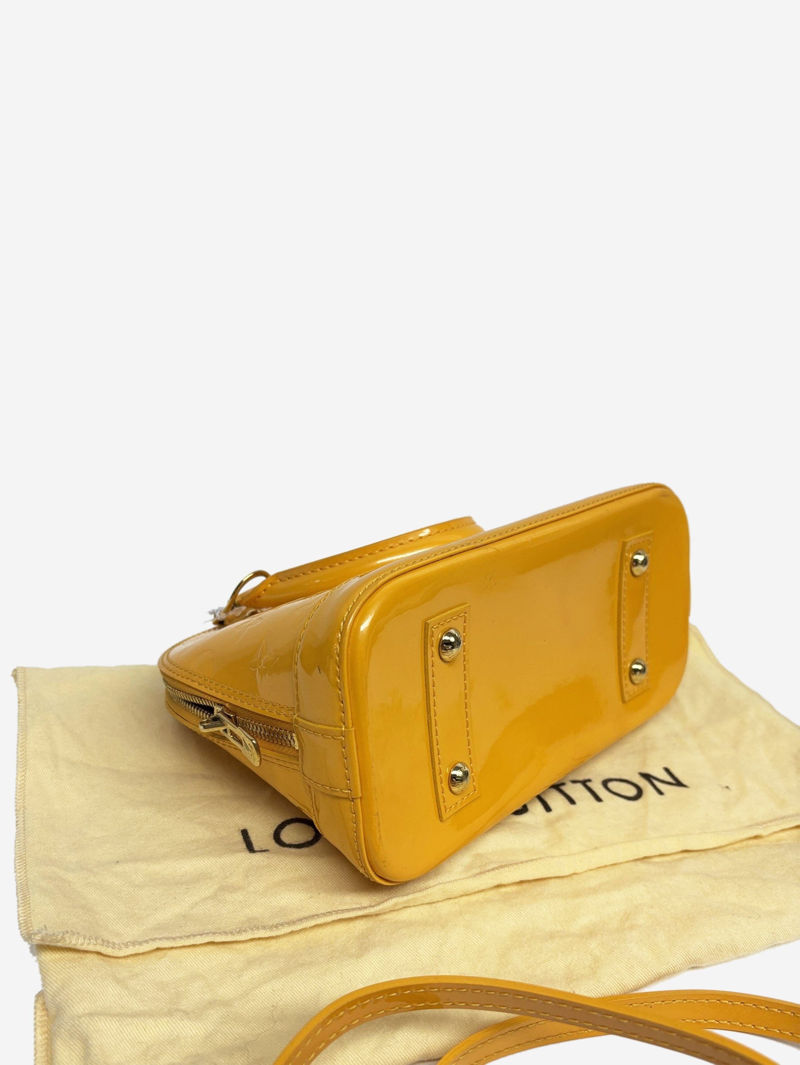 Louis Vuitton Yellow Alma BB 2way bag Size ONE SIZE - 3 Thumbnail