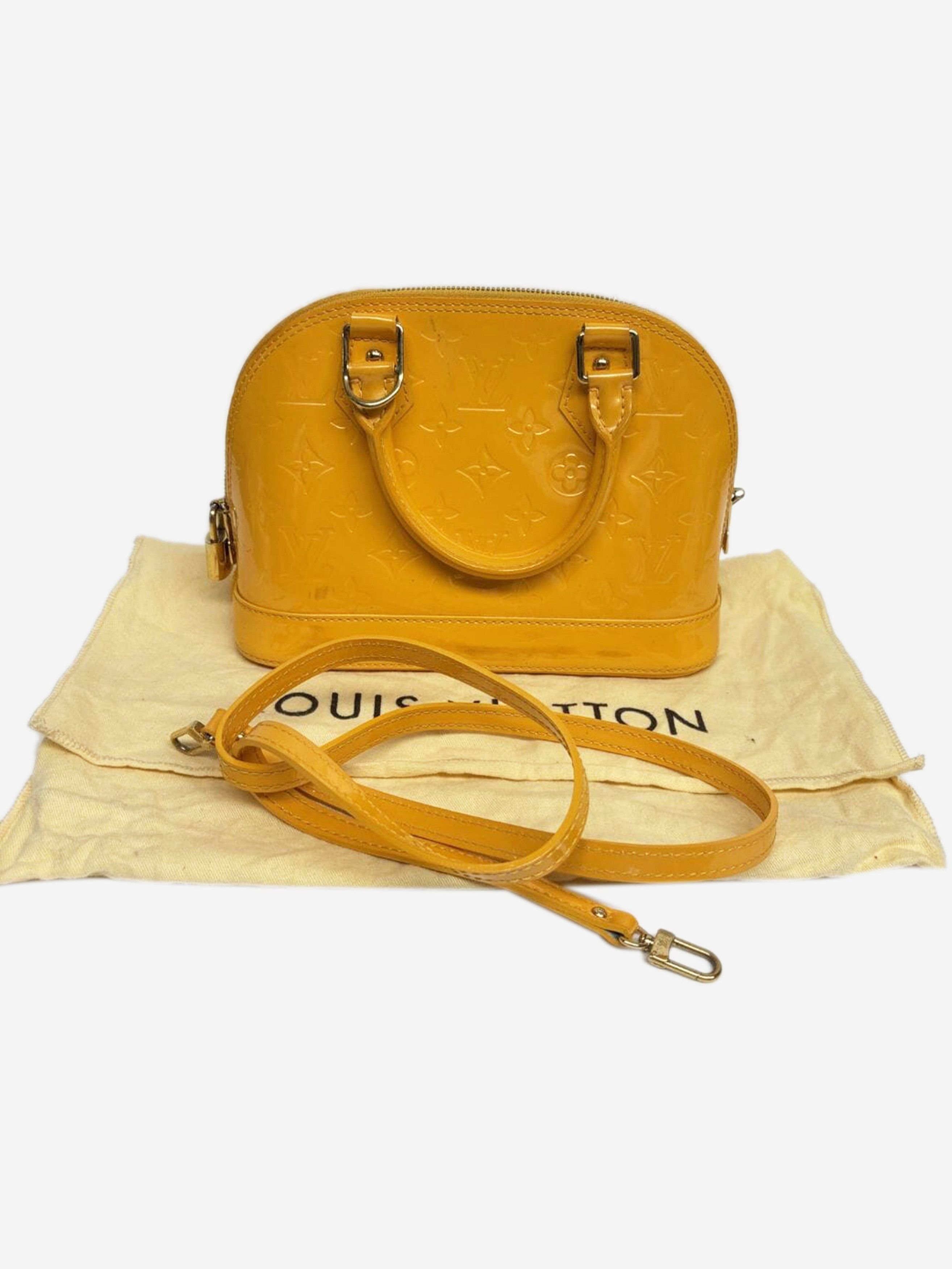 Louis Vuitton Yellow Alma BB 2way bag Size ONE SIZE - 5 Thumbnail