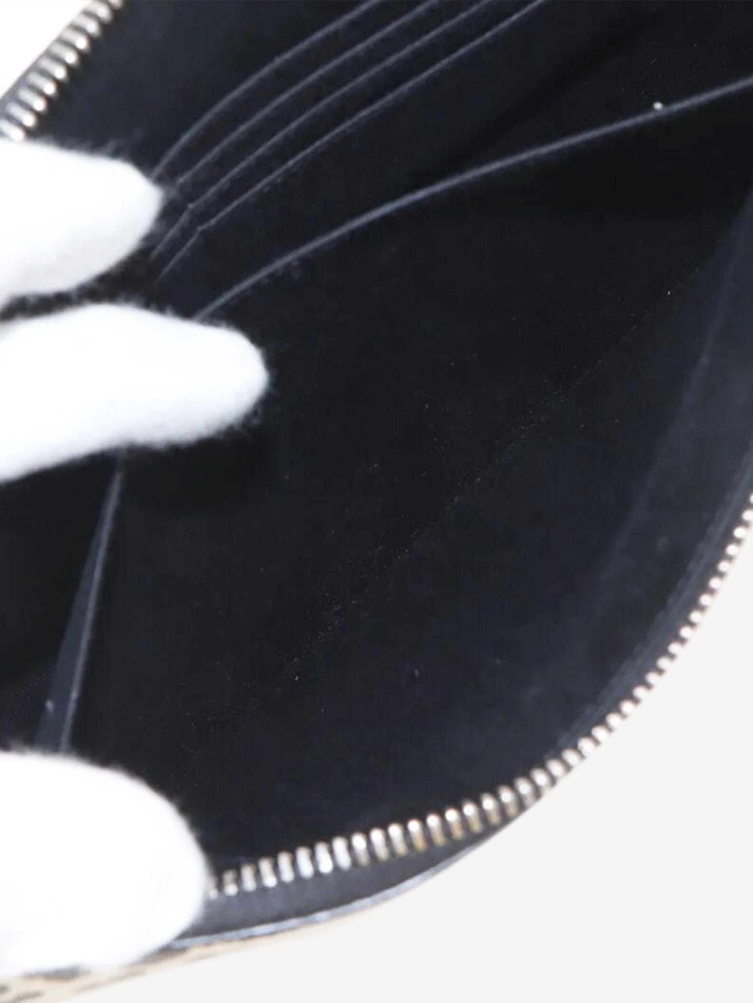 Other White and black leopard print leather clutch Size ONE SIZE - 5 Thumbnail
