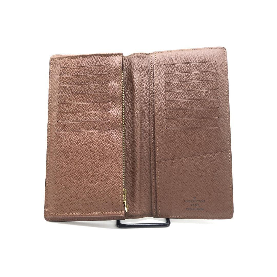 Louis Vuitton Brown Portefeuille Brazza long wallet Size ONE SIZE - 3 Thumbnail