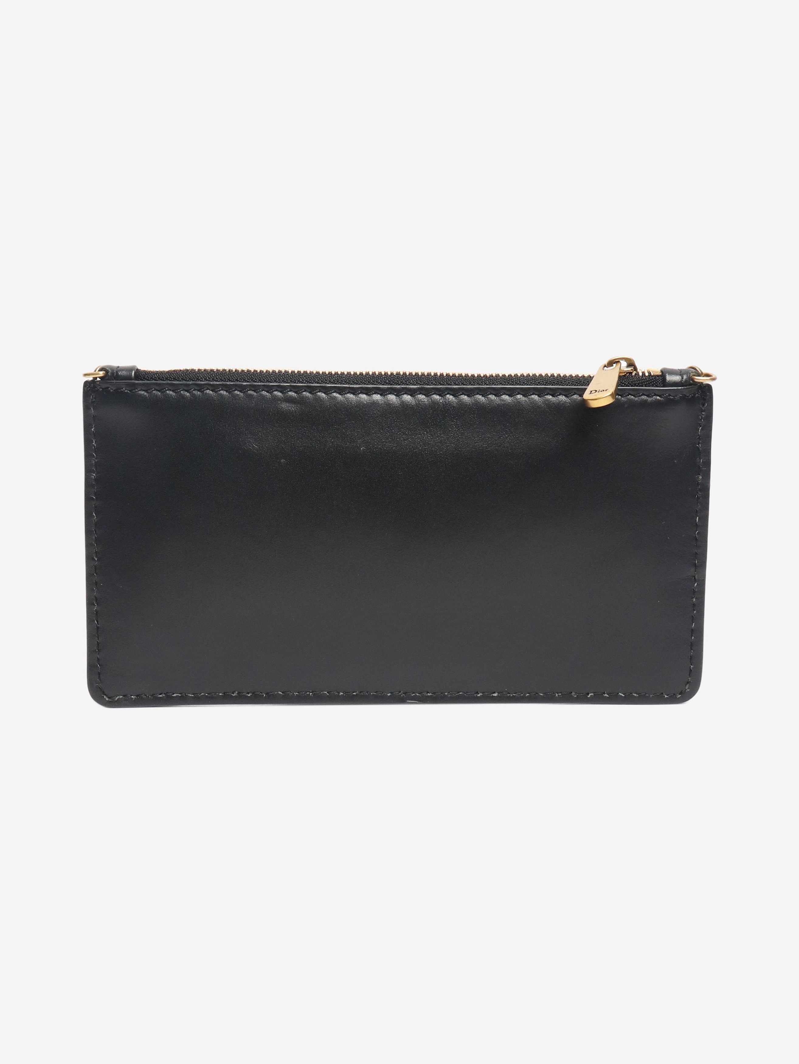 Dior Black J'A leather wallet on chain Size ONE SIZE - 3 Thumbnail