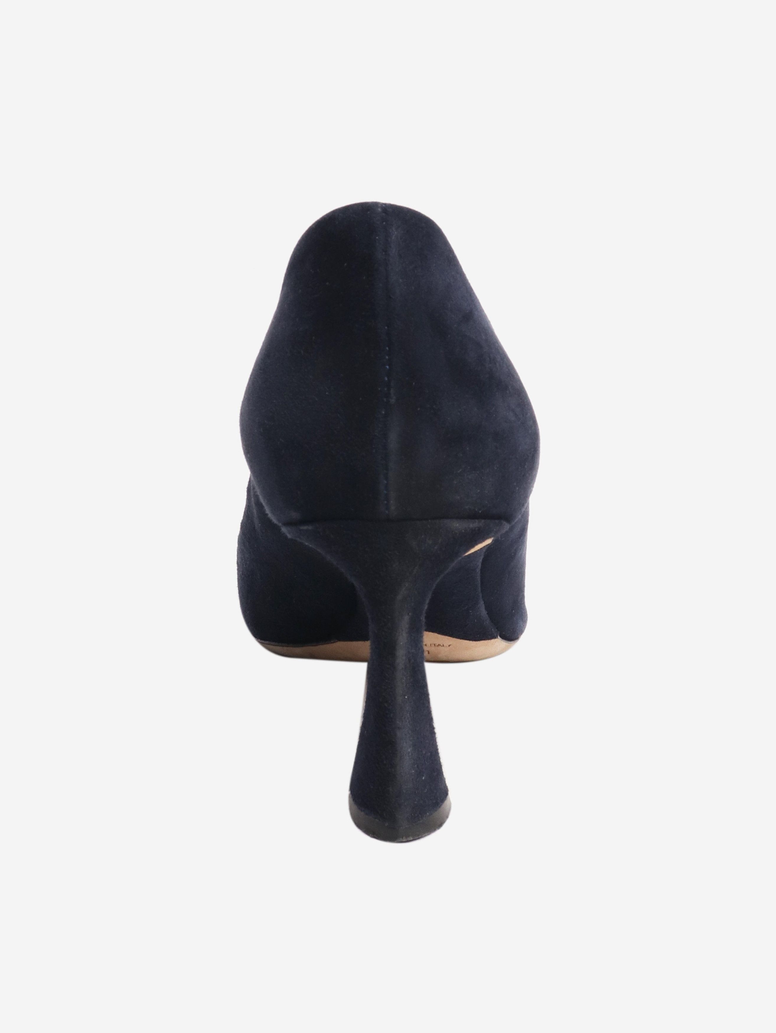 Dior Navy suede pumps - EU 41 Size US 10 / IT 40 - 3 Thumbnail