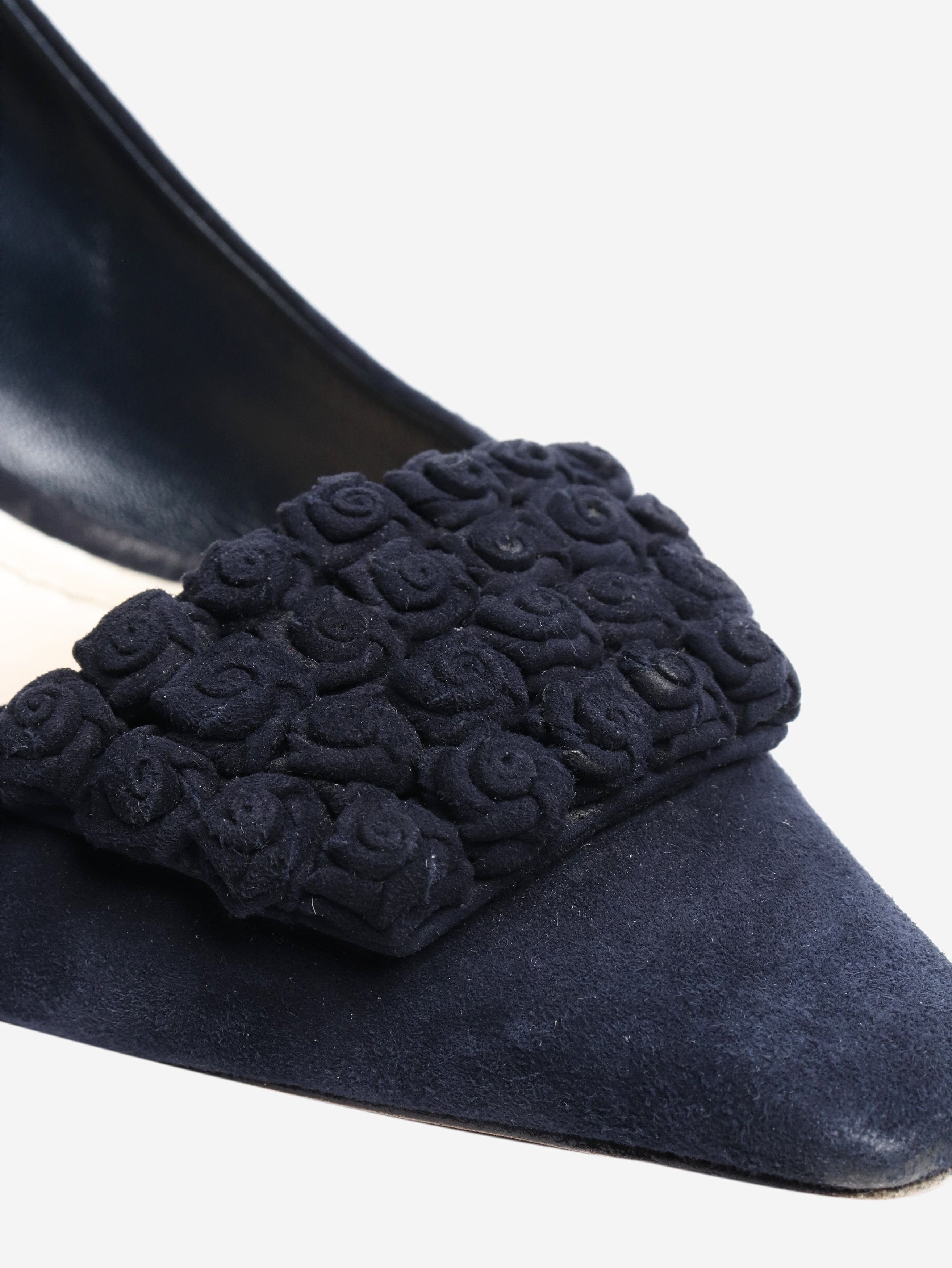 Dior Navy suede pumps - EU 41 Size US 10 / IT 40 - 5 Thumbnail