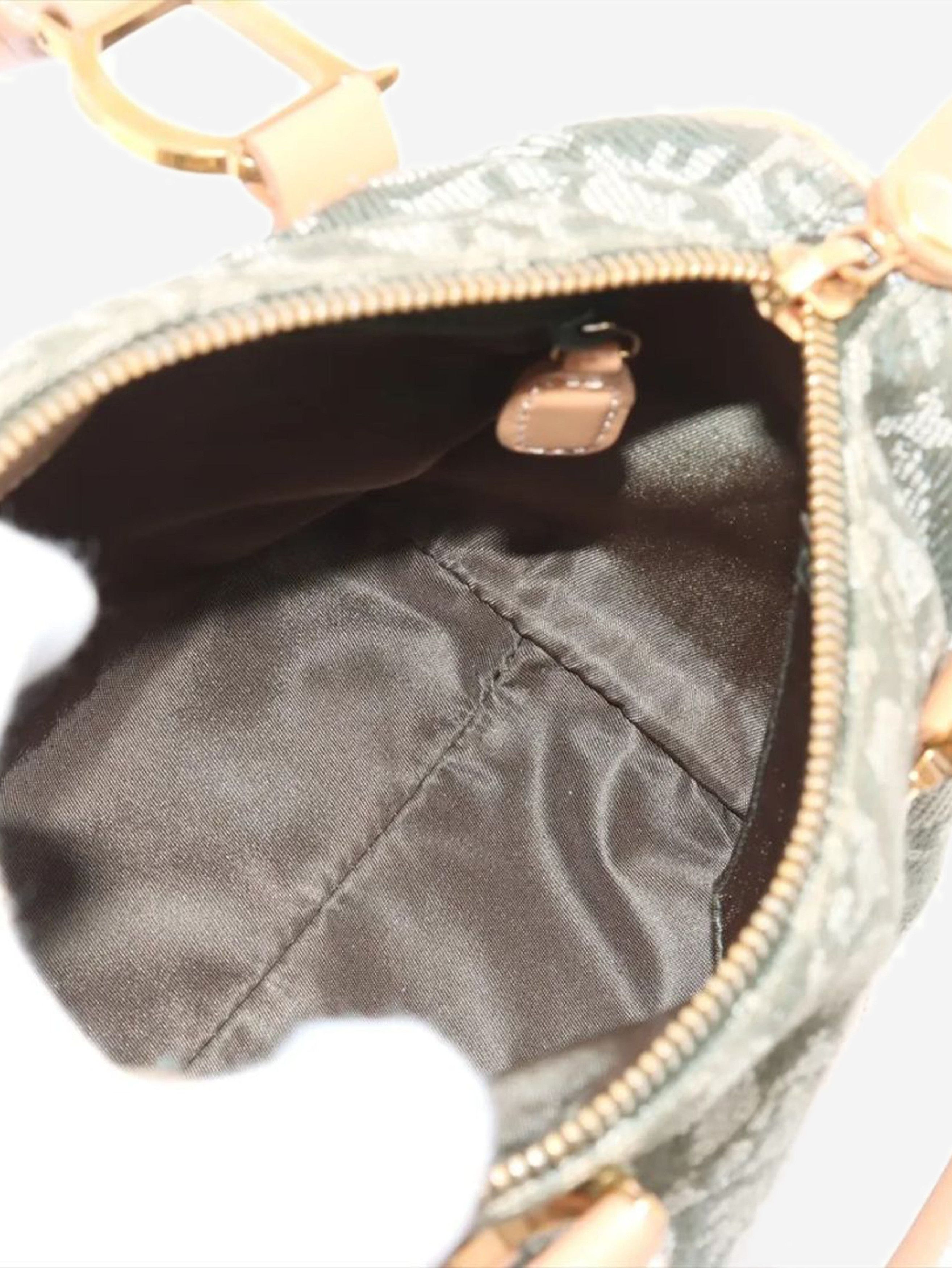 Dior Green Trotter canvas and leather bag Size ONE SIZE - 6 Thumbnail