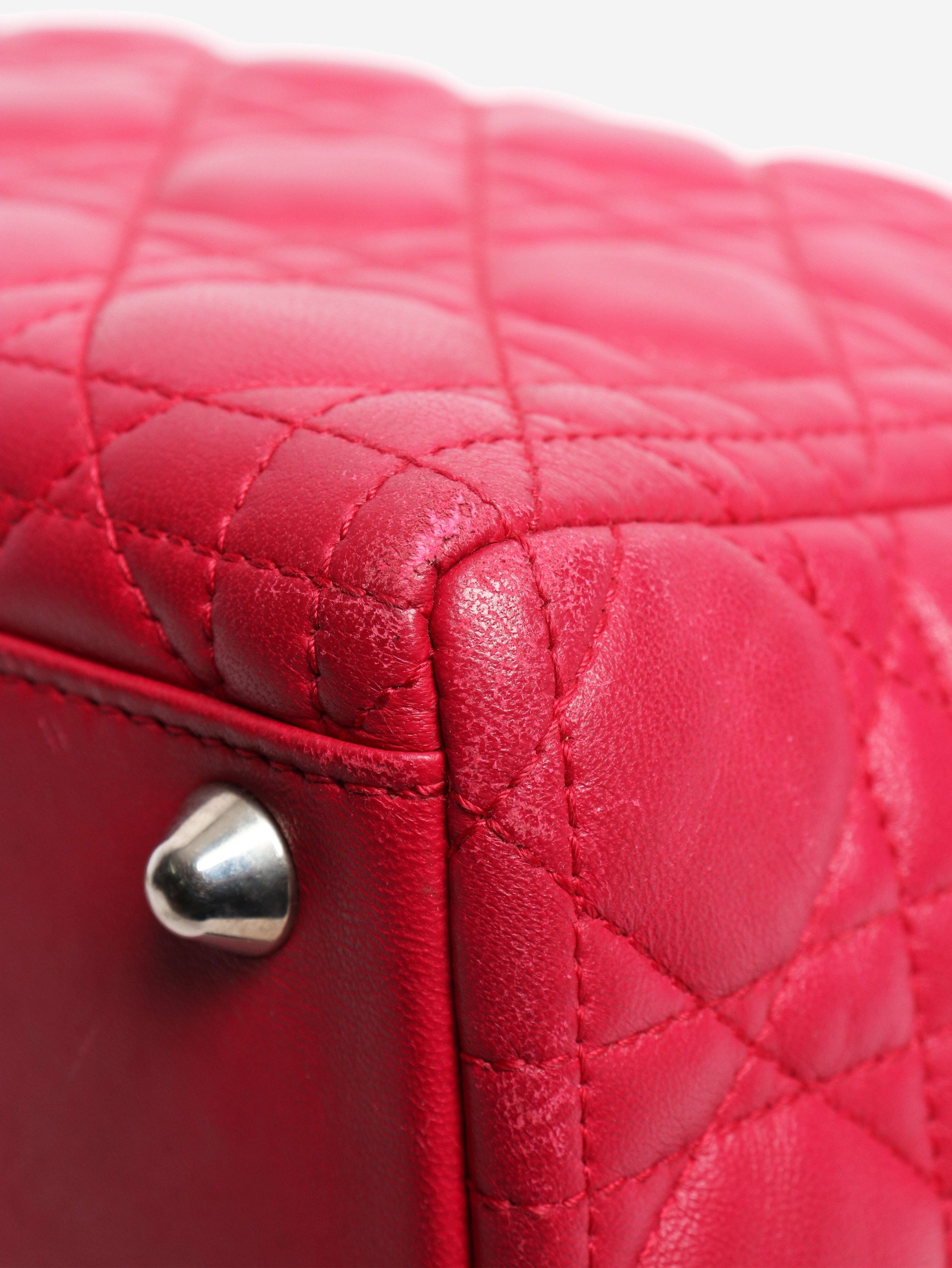 Dior Pink 2011 large Lady 2way bag Size ONE SIZE - 6 Thumbnail