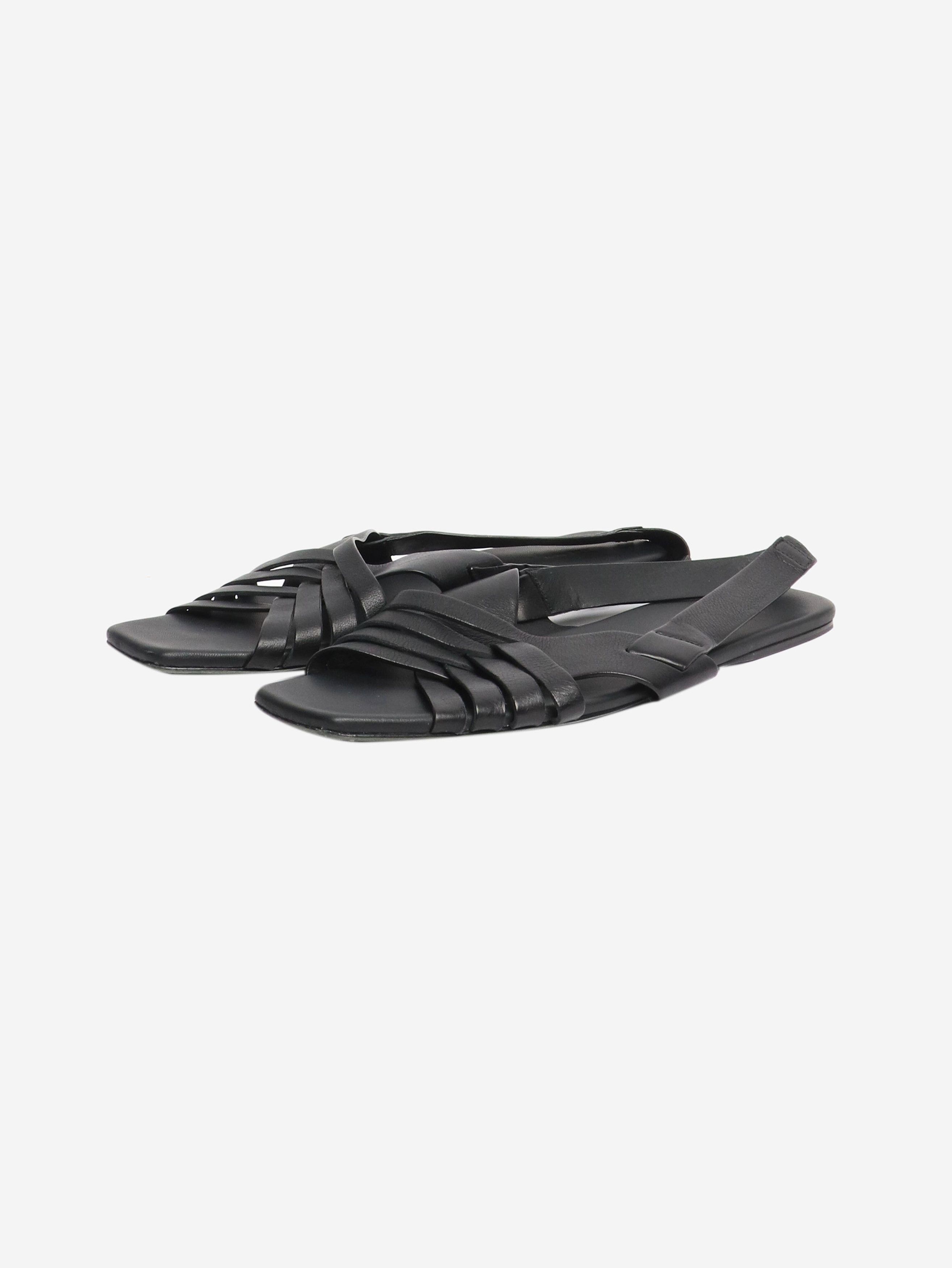 The Row Black Meera slingback sandals - EU 40 Size US 9 / IT 39 - 2 Thumbnail