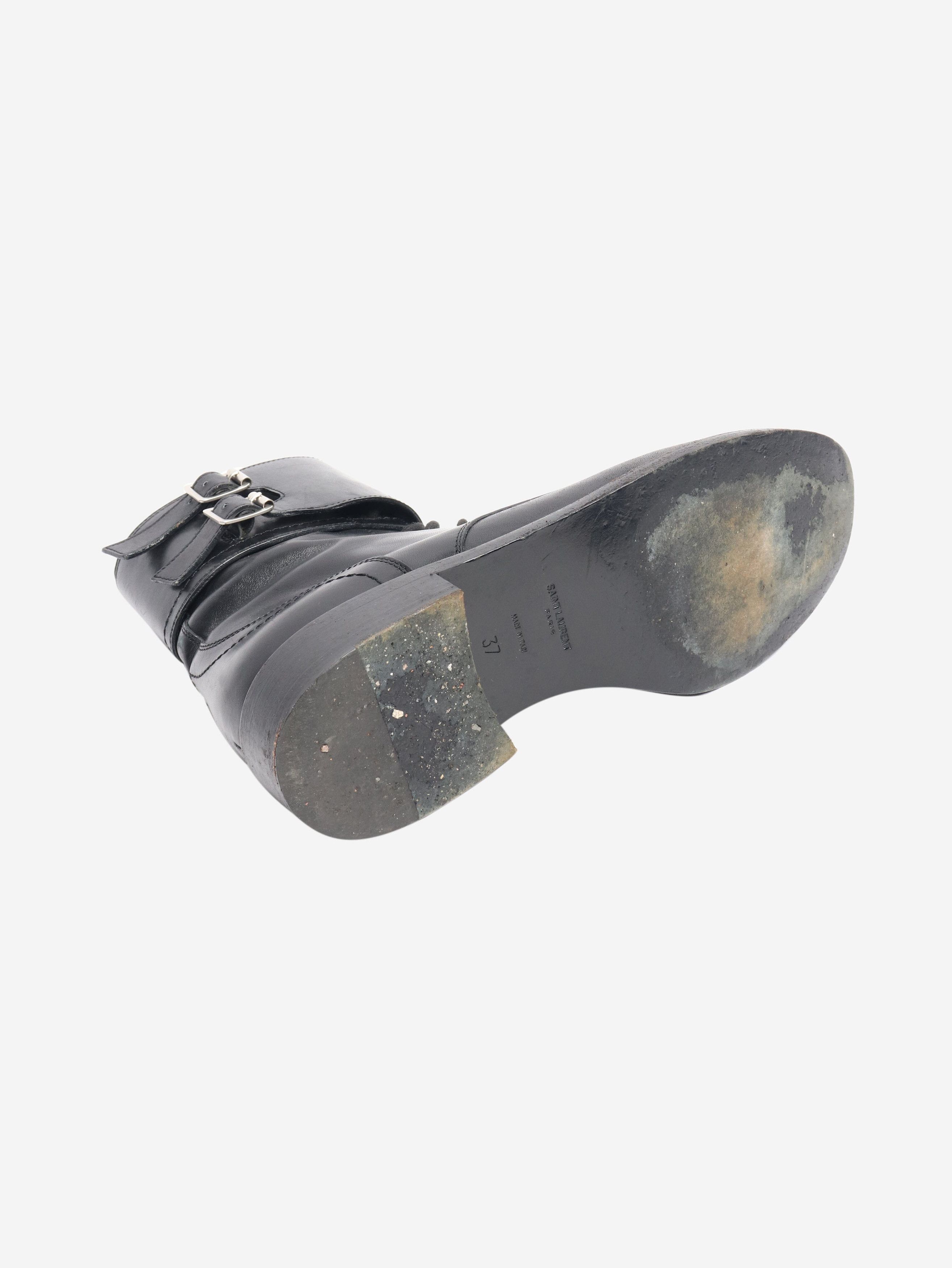 Other Black Patti combat boots - EU 37 Size US 6 / IT 36 - 5 Thumbnail