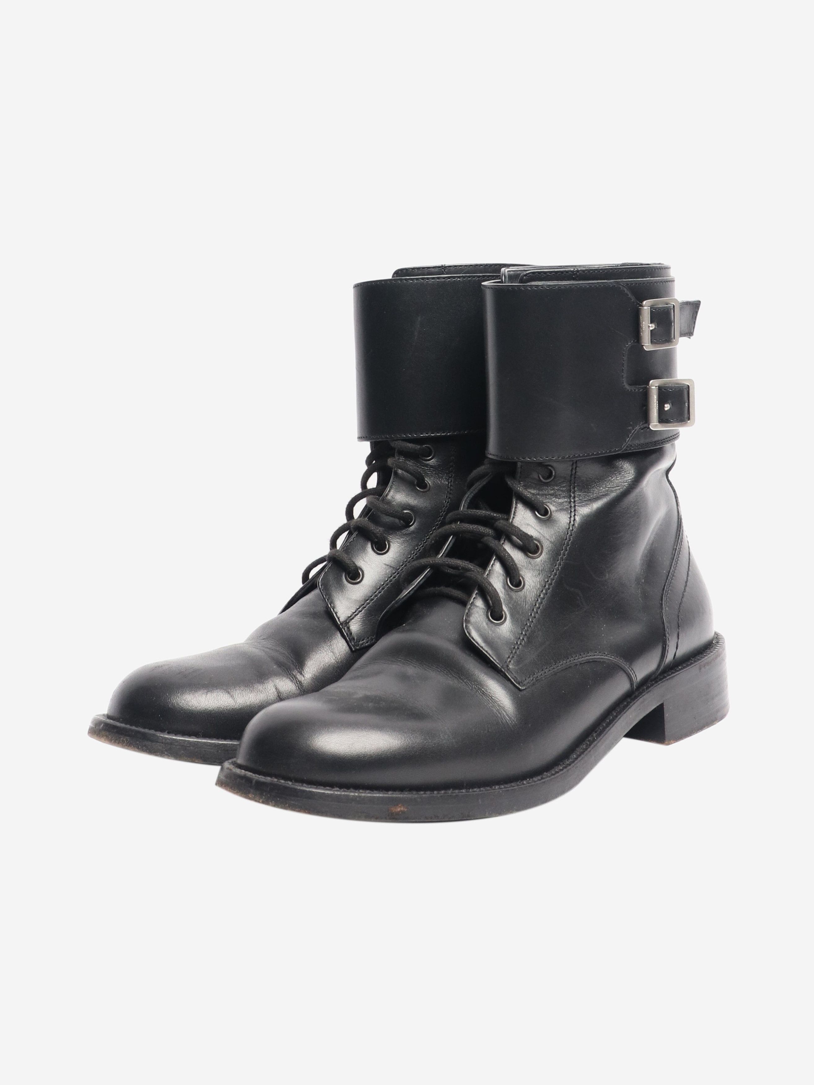 Other Black Patti combat boots - EU 37 Size US 6 / IT 36 - 2 Thumbnail
