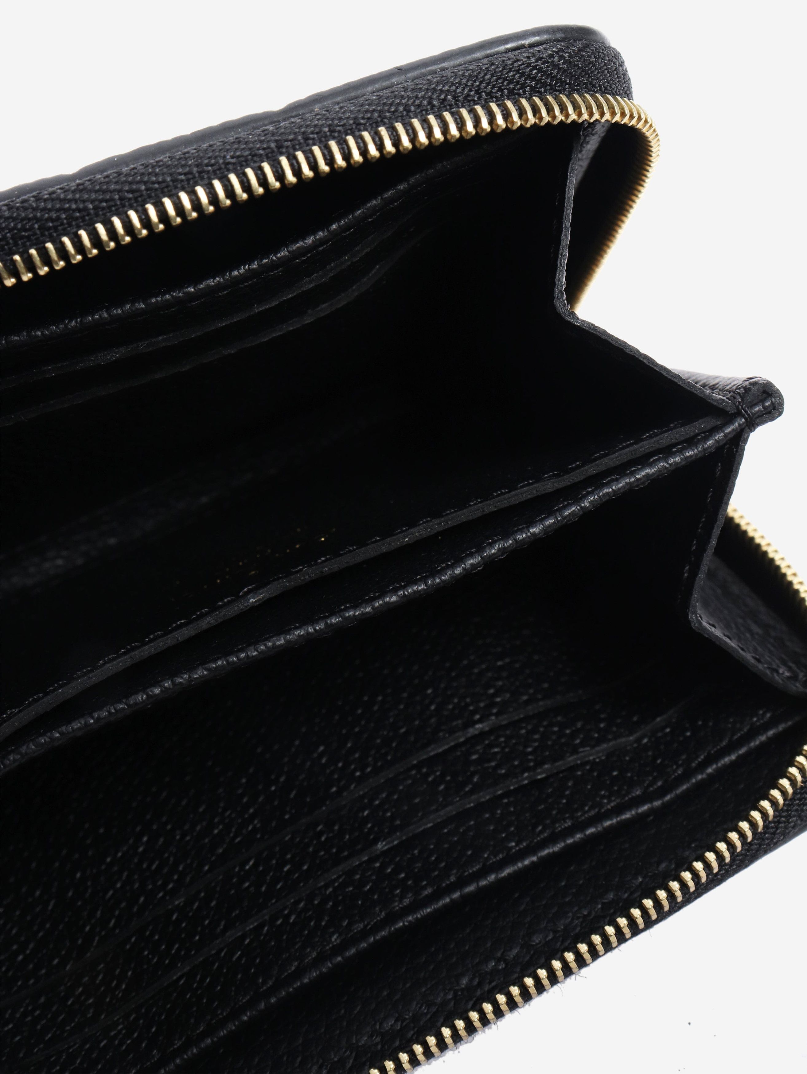 Louis Vuitton Black Monogram Empreinte zippy wallet Size ONE SIZE - 4 Thumbnail