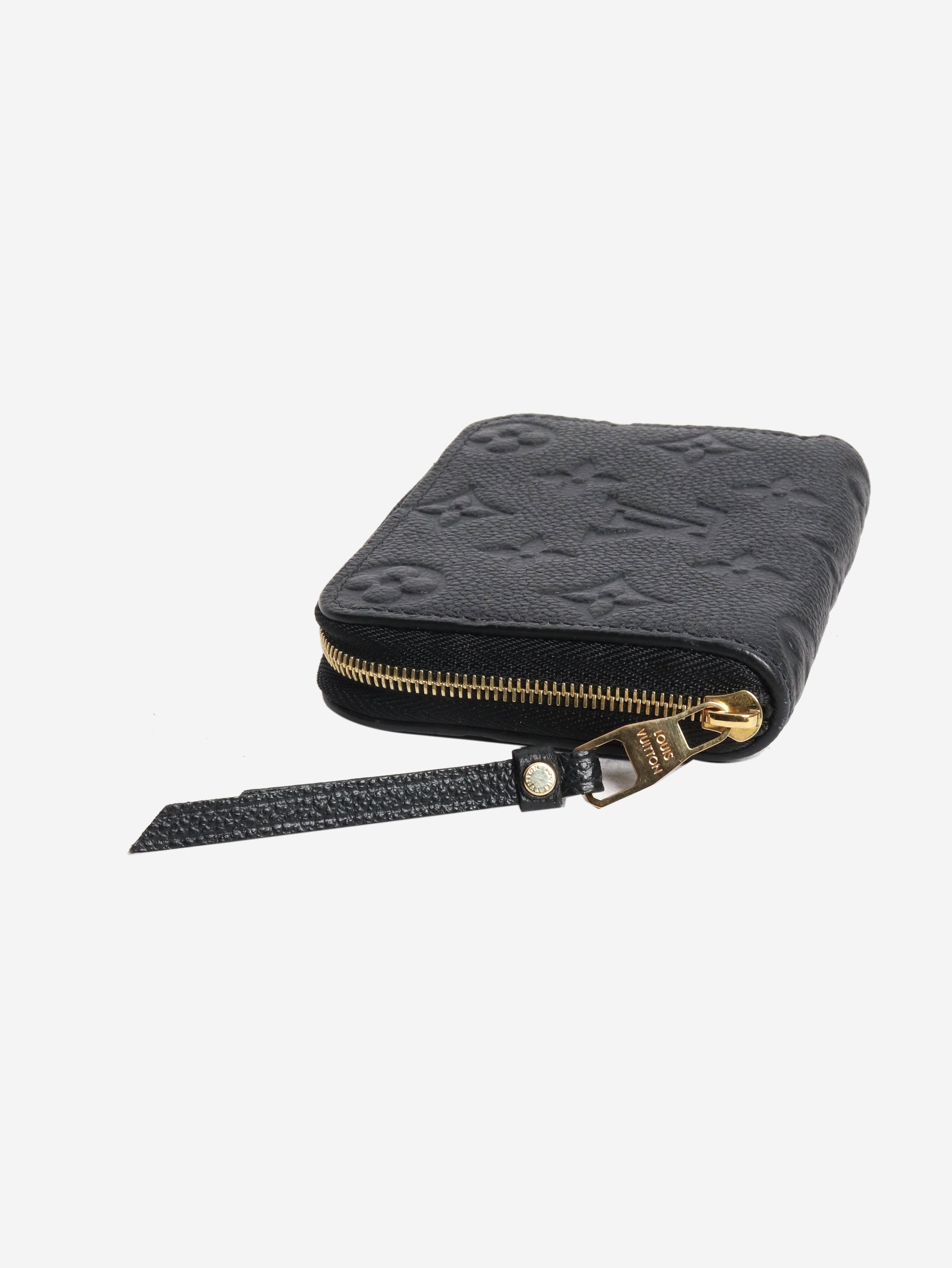 Louis Vuitton Black Monogram Empreinte zippy wallet Size ONE SIZE - 3 Thumbnail