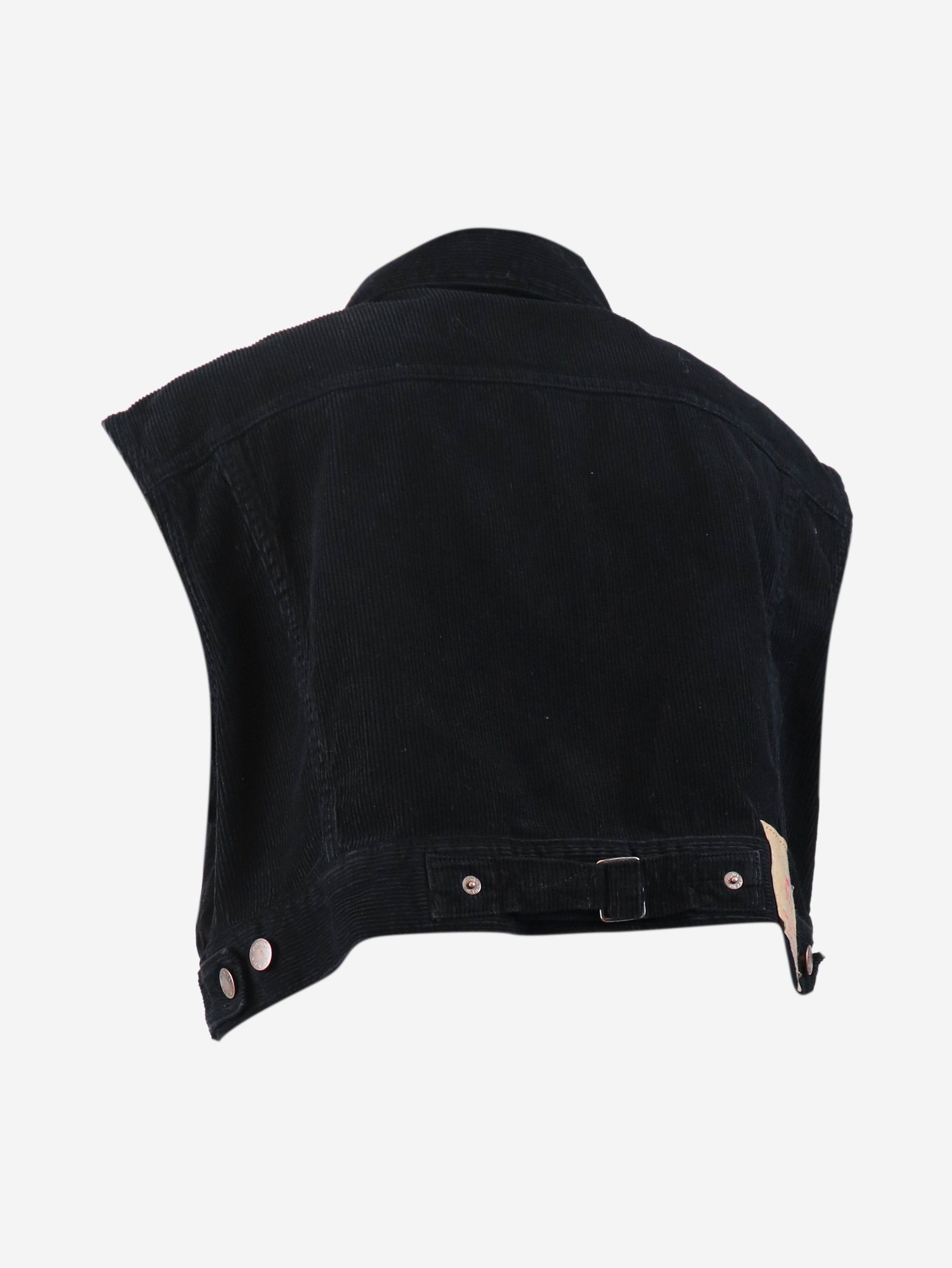 Prada Black sleeveless cord jacket - XS Size XS / US 0-2 / IT 36-38 - 6 Thumbnail