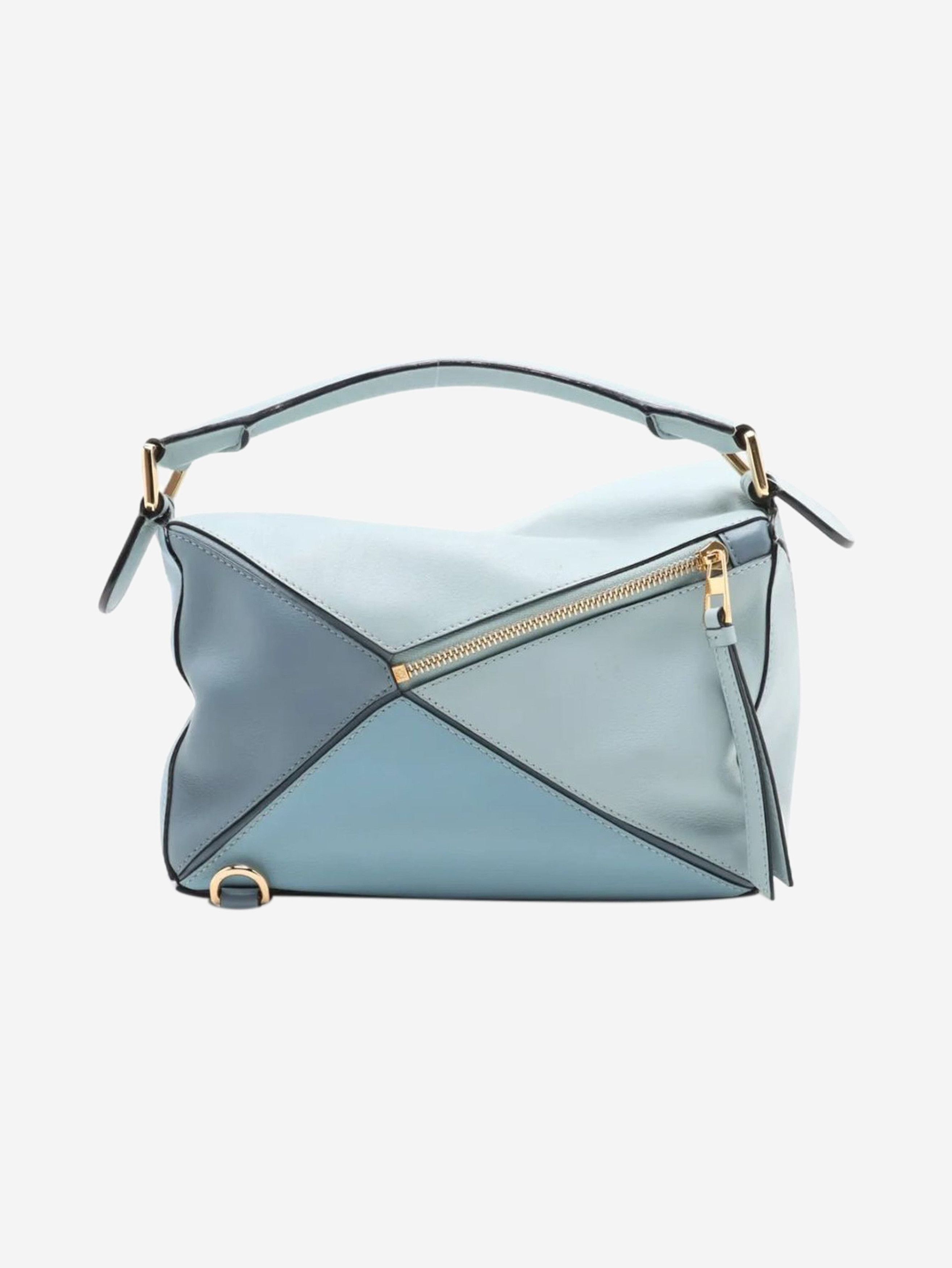 Loewe Blue small tri-colour Puzzle bag Size ONE SIZE - 2 Thumbnail