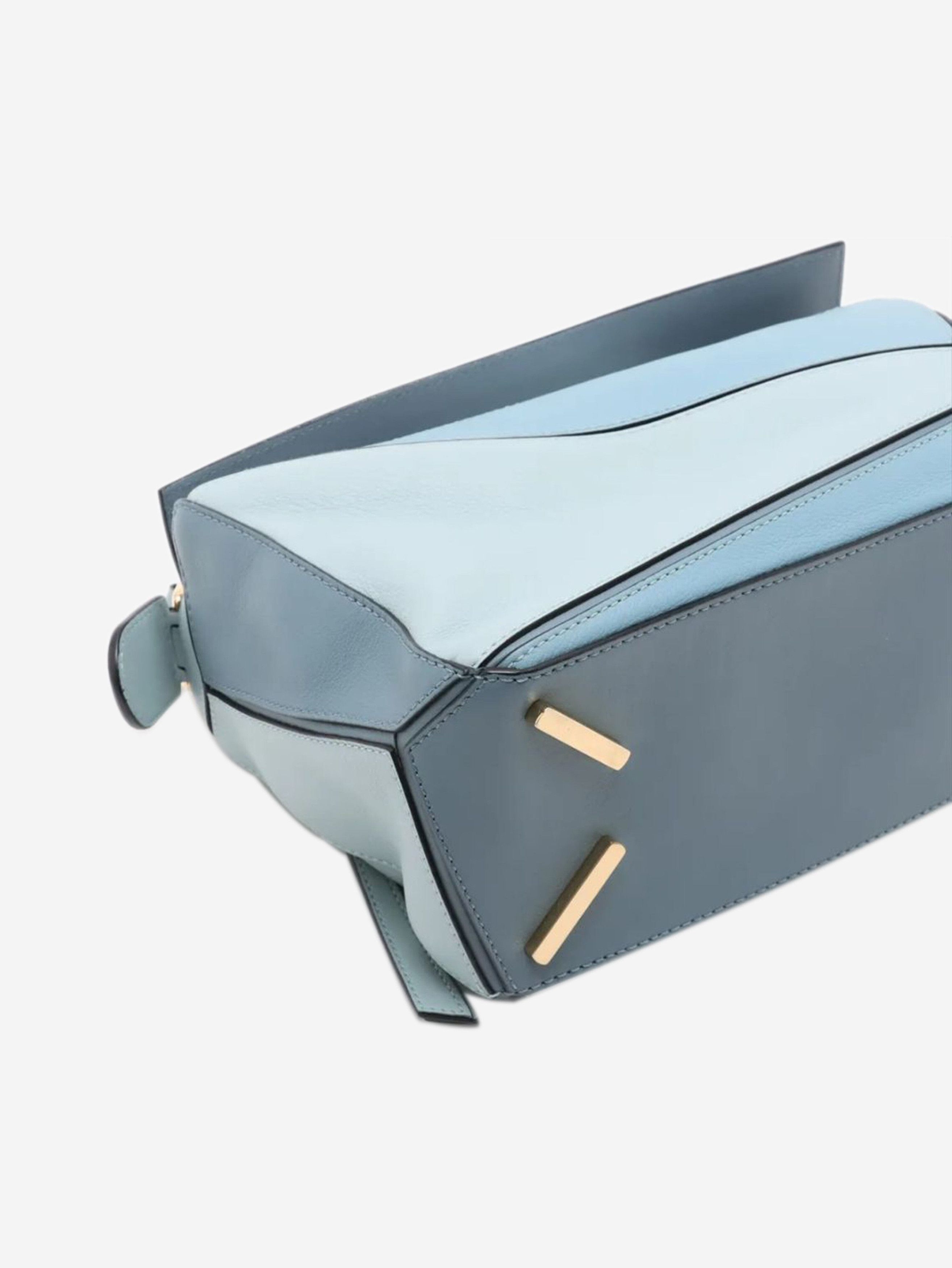 Loewe Blue small tri-colour Puzzle bag Size ONE SIZE - 4 Thumbnail