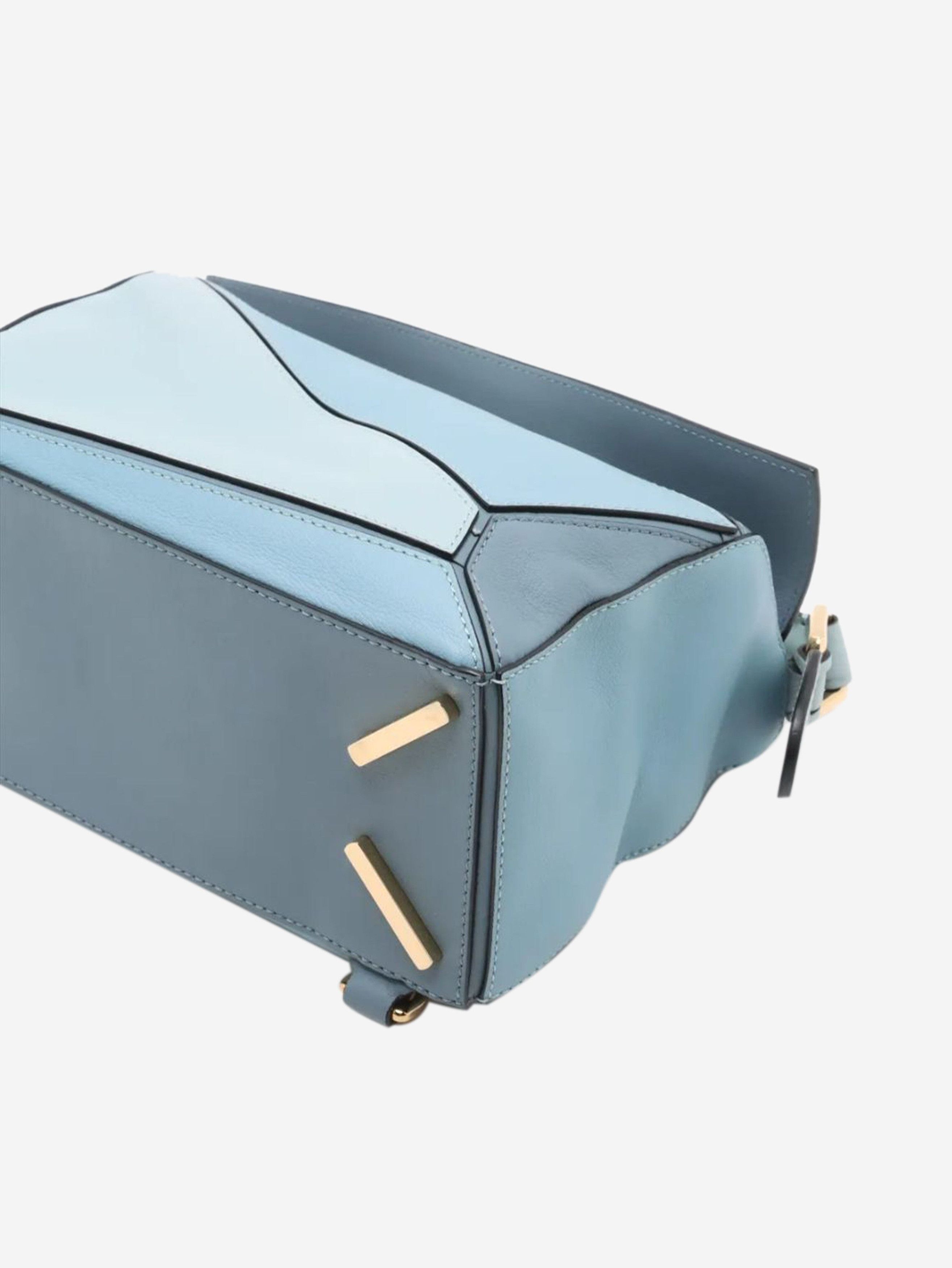 Loewe Blue small tri-colour Puzzle bag Size ONE SIZE - 3 Thumbnail