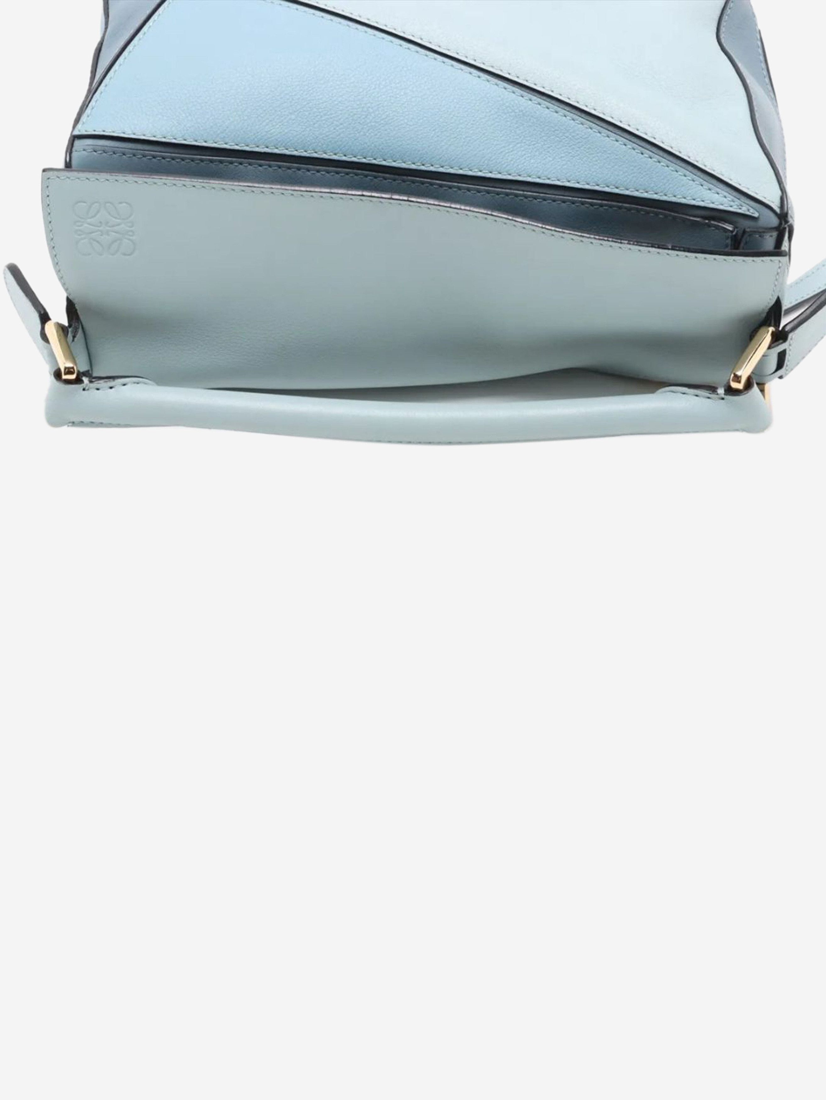 Loewe Blue small tri-colour Puzzle bag Size ONE SIZE - 5 Thumbnail