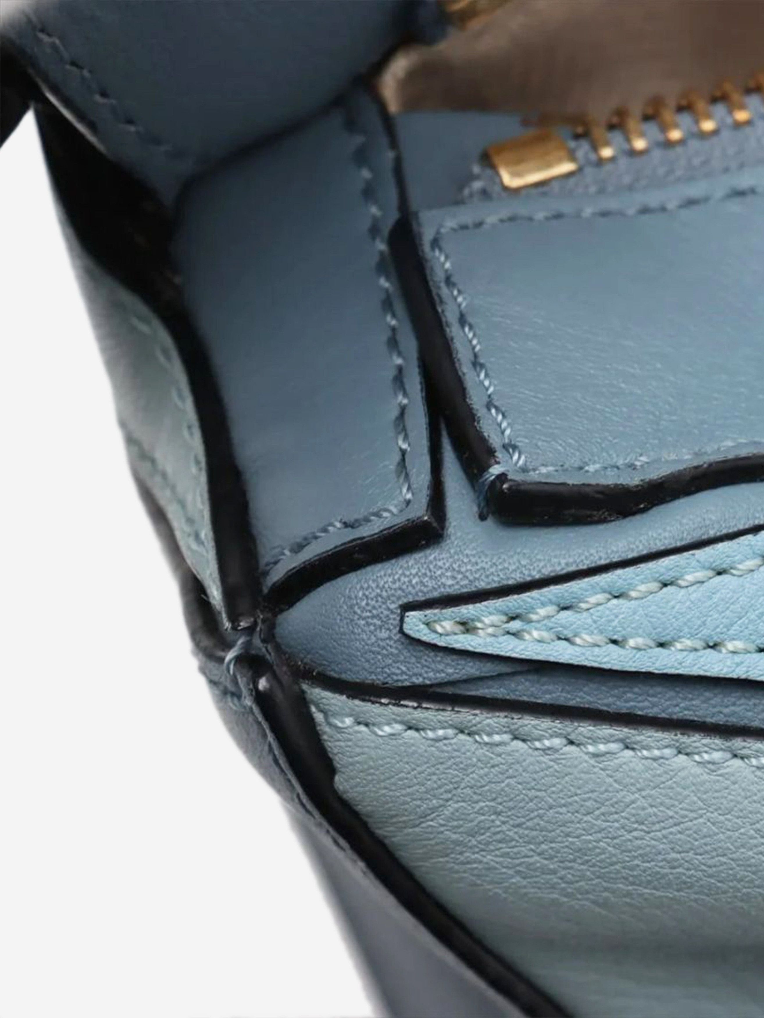 Loewe Blue small tri-colour Puzzle bag Size ONE SIZE - 14 Thumbnail