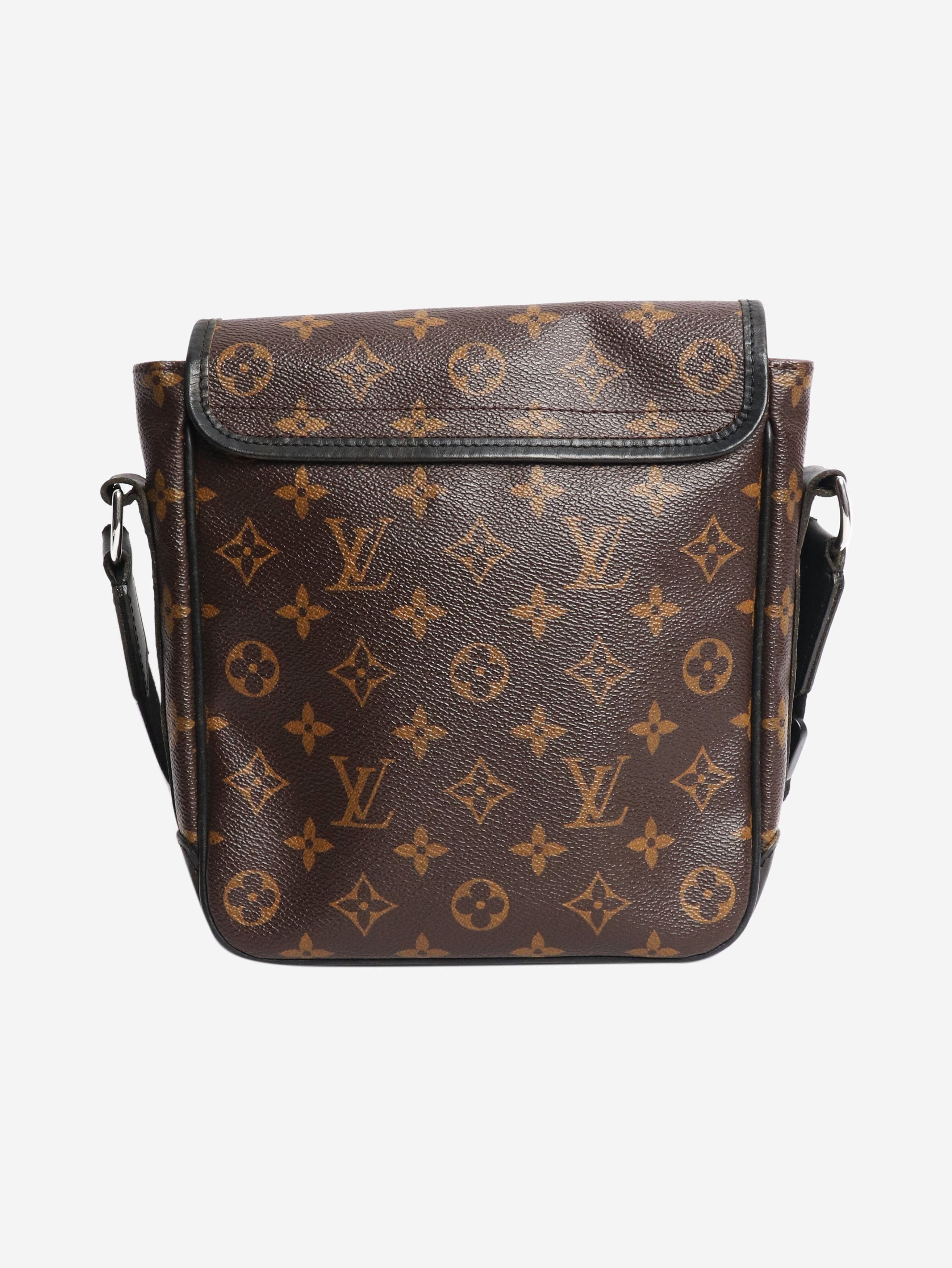 Louis Vuitton Brown 2011 Monogram Macassar Bass PM messenger bag Size ONE SIZE - 3 Thumbnail