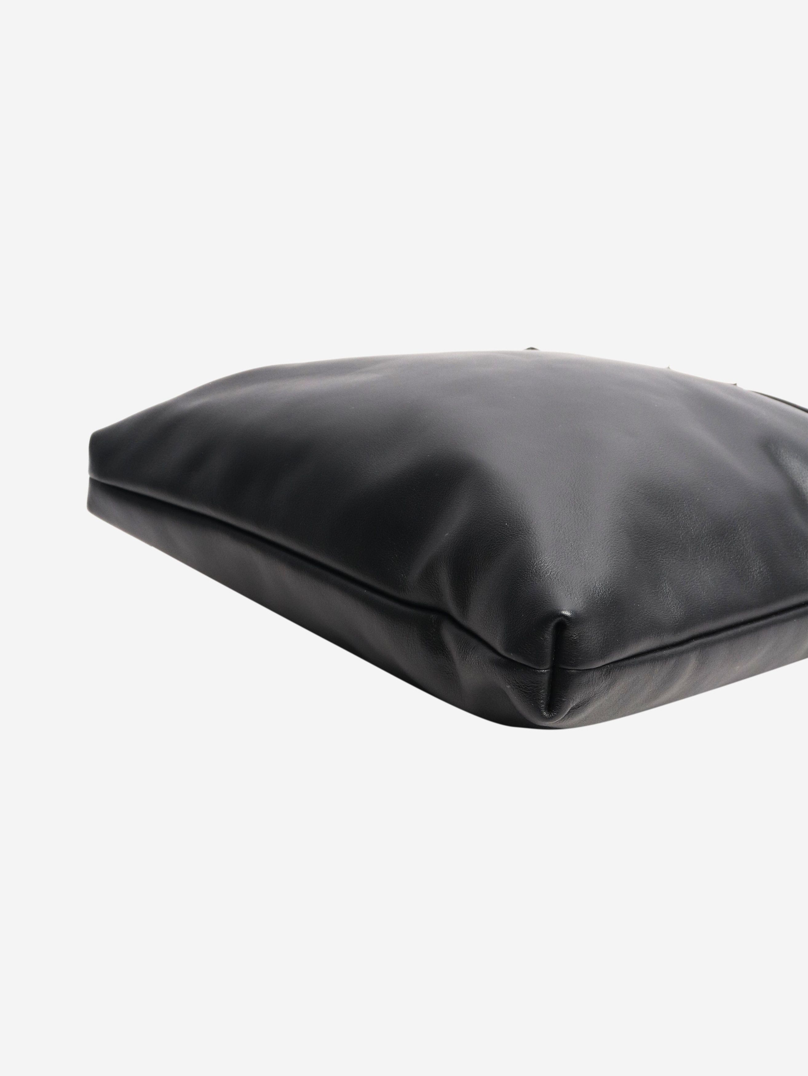 Prada Black leather pouch bag Size ONE SIZE - 3 Thumbnail