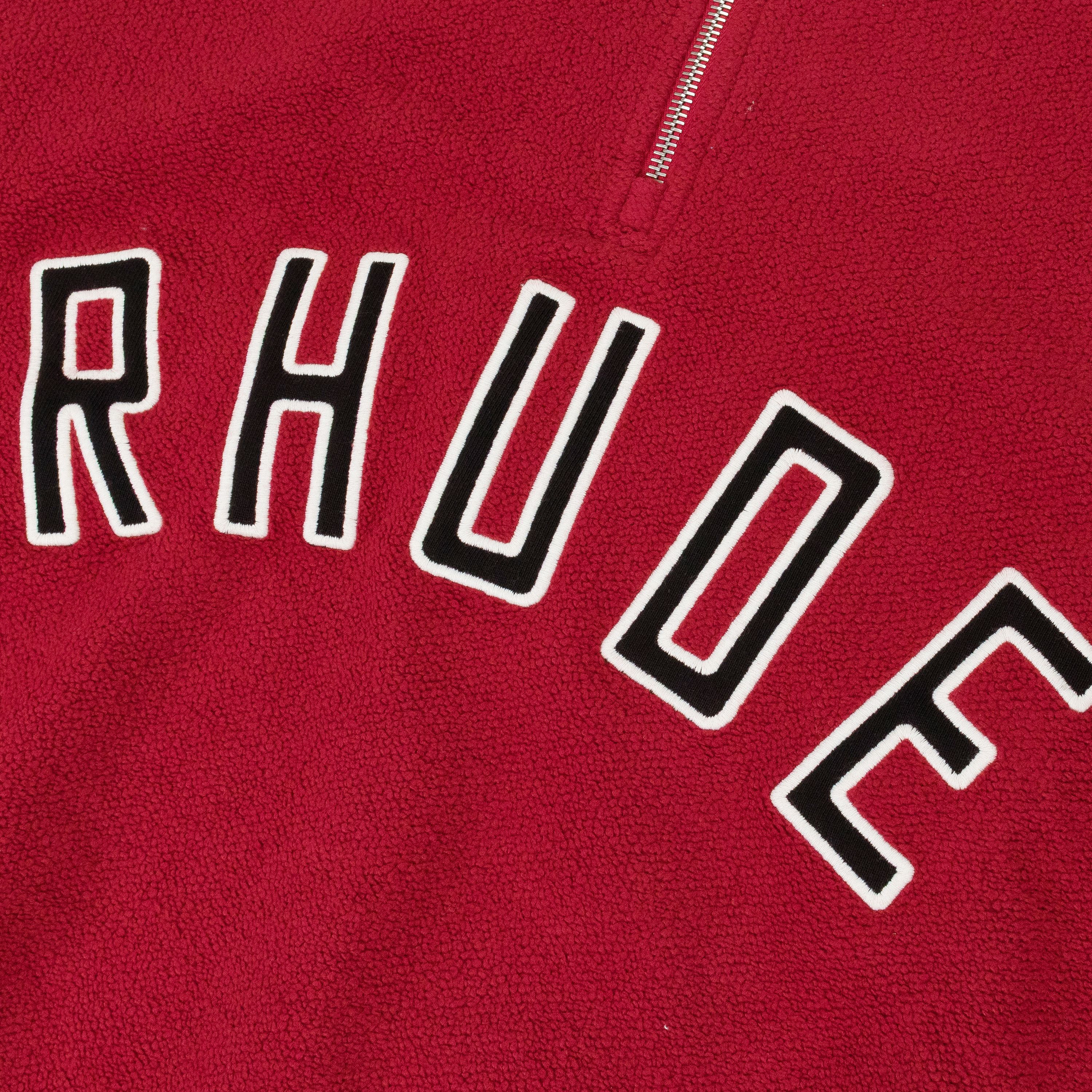 Rhude Varsity Quarter-Zip SIZE XXL Size US XXL / EU 58 / 5 - 6 Thumbnail