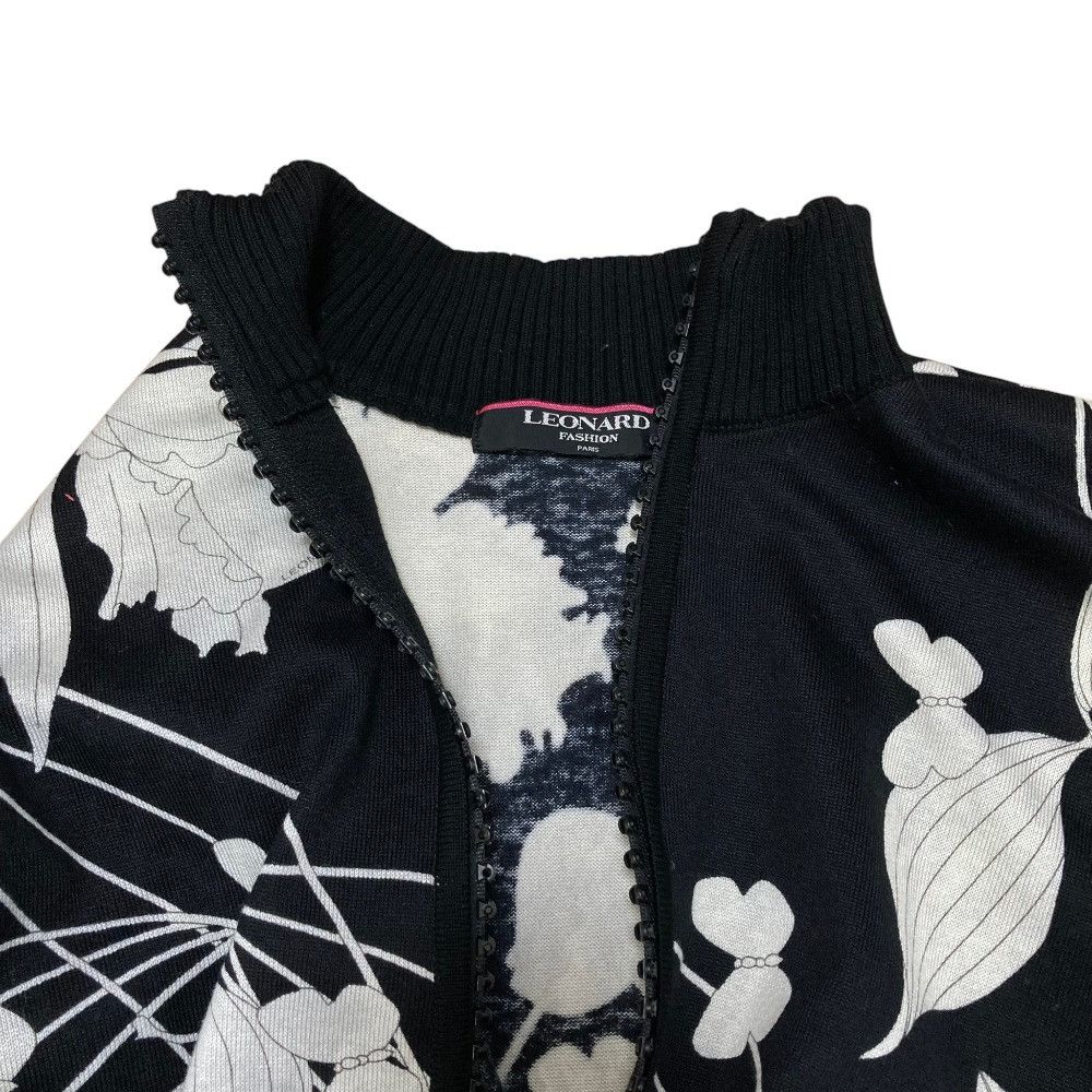 Other Leonard Leonard Fashion Flower Print Blouson Textile Outerwear DUTY FREE for USA Size ONE SIZE - 4 Thumbnail