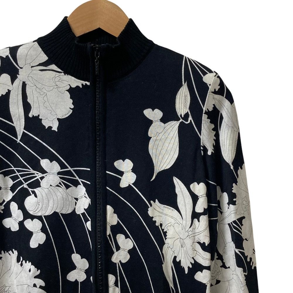 Other Leonard Leonard Fashion Flower Print Blouson Textile Outerwear DUTY FREE for USA Size ONE SIZE - 2 Thumbnail