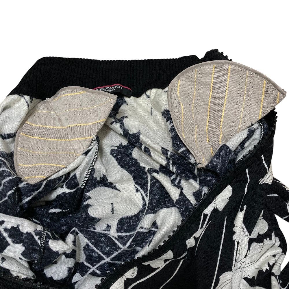Other Leonard Leonard Fashion Flower Print Blouson Textile Outerwear DUTY FREE for USA Size ONE SIZE - 5 Thumbnail