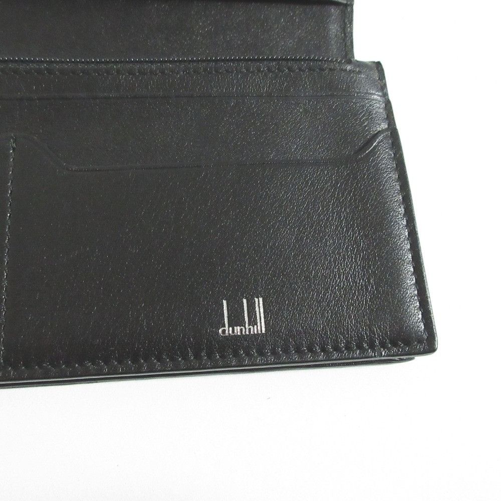 Other Dunhill Dunhill Leather Long Bifold Wallet Leather Long Wallet DUTY FREE for USA Size ONE SIZE - 6 Thumbnail