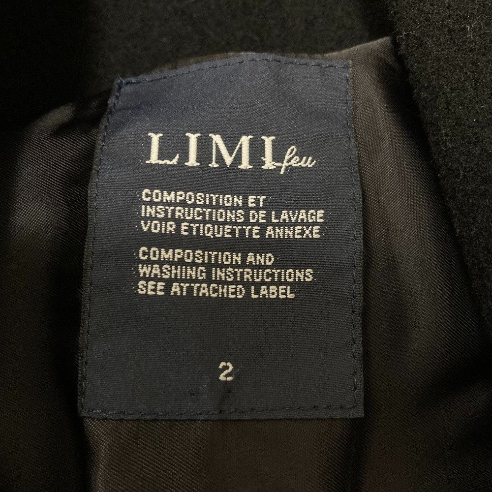 Other Yoji Yamamoto LIMI feu MOSSER DROPPED SHOULDER Wool Coat Others Outerwear LA-C51-102 DUTY FREE for USA Size ONE SIZE - 8 Thumbnail