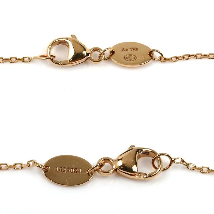 Other Chaumet Chaumet Jeux de Liens Au750 Pink Gold Diamond Turquoise Necklace Precious Metal Necklace 082932 DUTY FREE for USA Size ONE SIZE - 5 Thumbnail