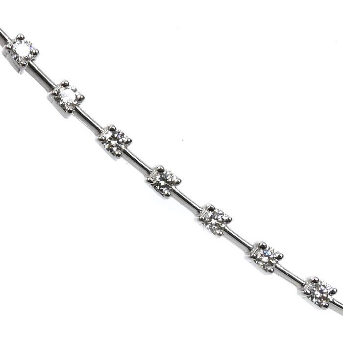 Other Tasaki TASAKI Au750 White Gold Diamond Bracelet Precious Metal Bracelet DUTY FREE for USA Size ONE SIZE - 3 Thumbnail