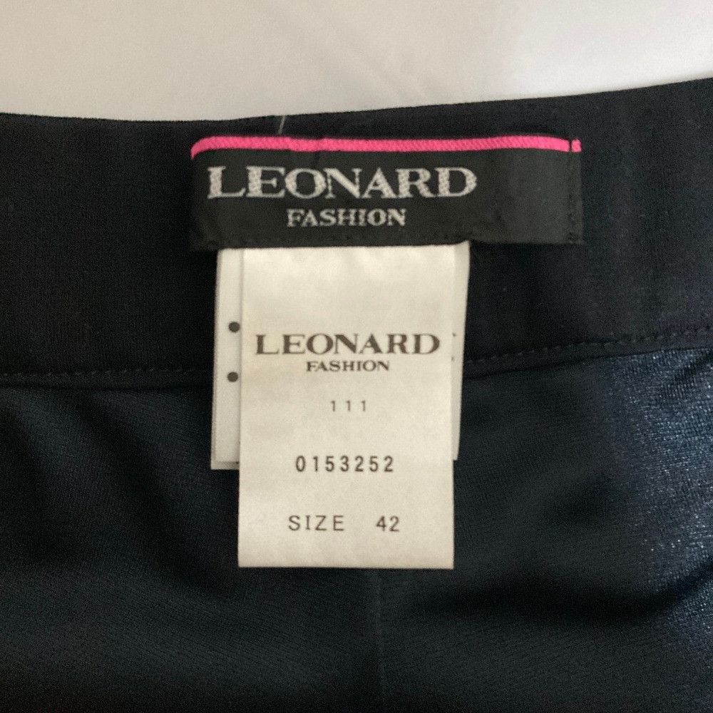 Other Leonard LEONARD FASHION Stretch Pants Textile Pants DUTY FREE for USA Size ONE SIZE - 7 Thumbnail