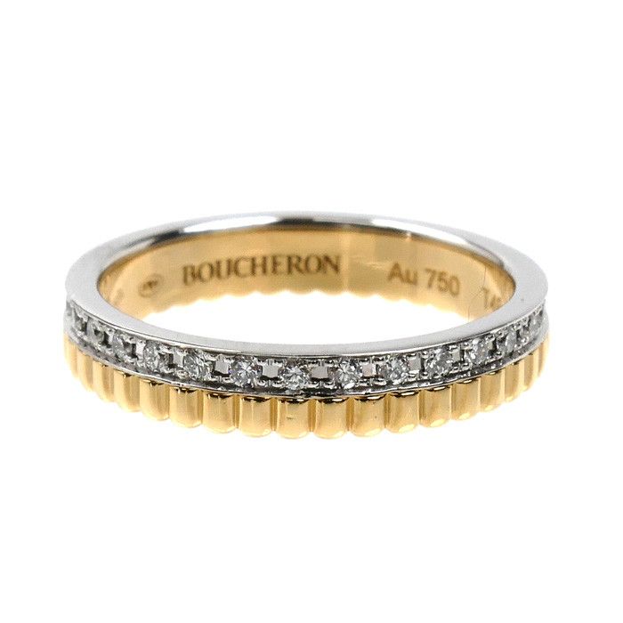Other Boucheron Boucheron Quatre Radiant Au750 Diamond Ring Size 8 Precious Metal Ring JAL00134 DUTY FREE for USA Size ONE SIZE - 3 Thumbnail