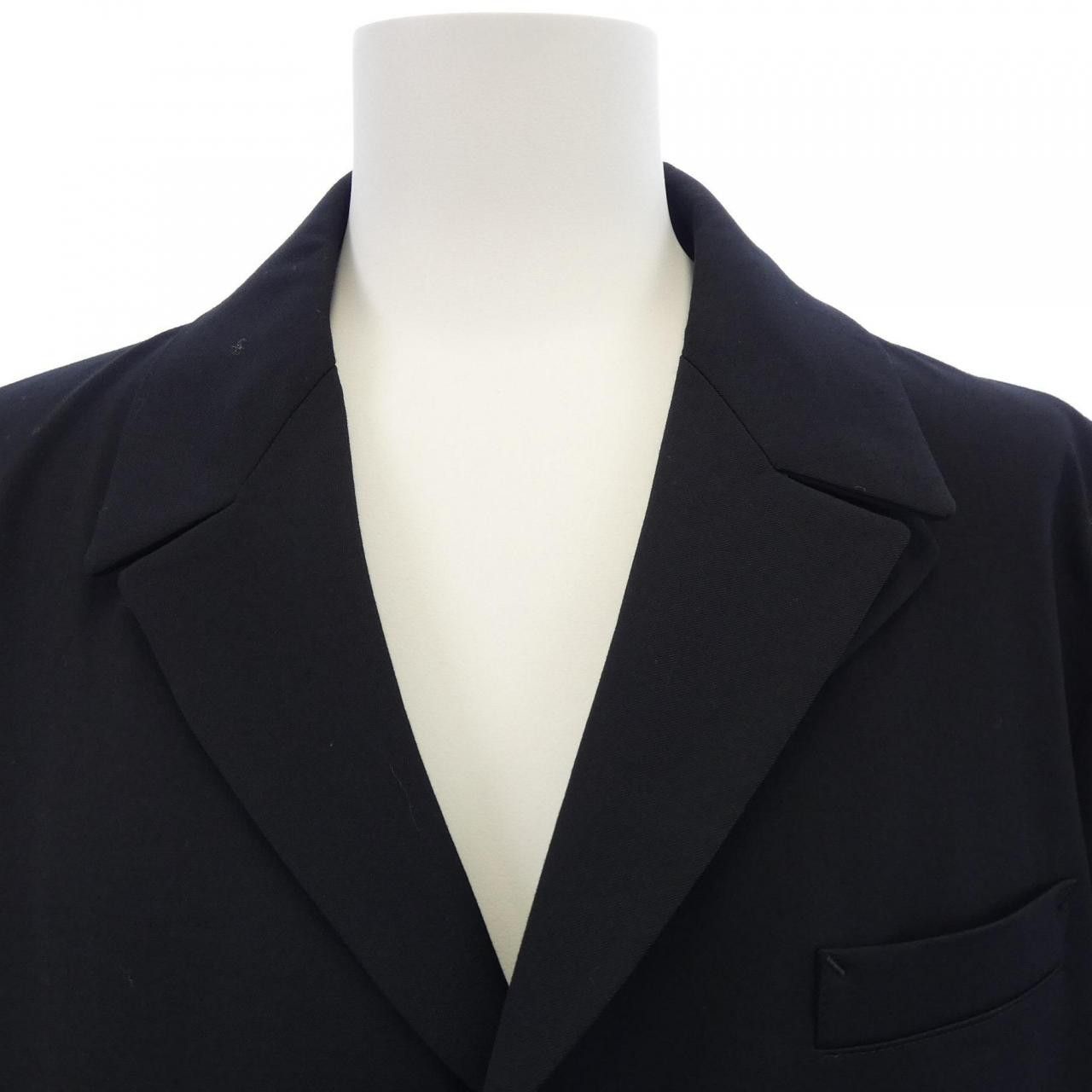Other Yoji Yamamoto Yohji Yamamoto Wool Coat Others Outerwear HJJ01140 DUTY FREE for USA Size ONE SIZE - 5 Thumbnail