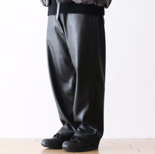 Other N. Hoolywood N.HOOLYWOOD COMPILE LINE Synthetic Leather Pants Plastic / Synthetic Bottoms 2254-CP03-052 DUTY FREE for USA Size ONE SIZE - 3 Thumbnail