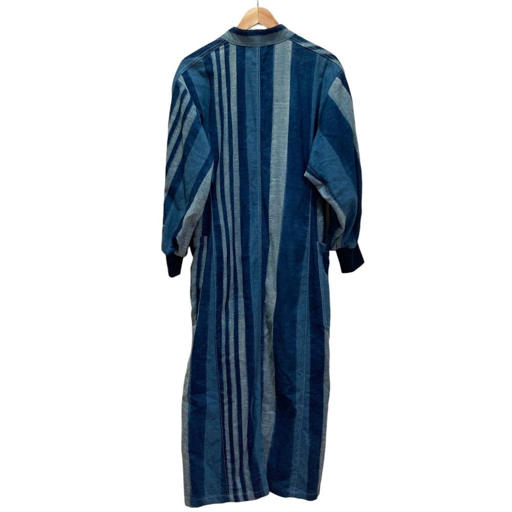 Other Yoji Yamamoto Yohji Yamamoto Stripe Long Jacket Textile Outerwear YD-J42-047 DUTY FREE for USA Size ONE SIZE - 2 Thumbnail