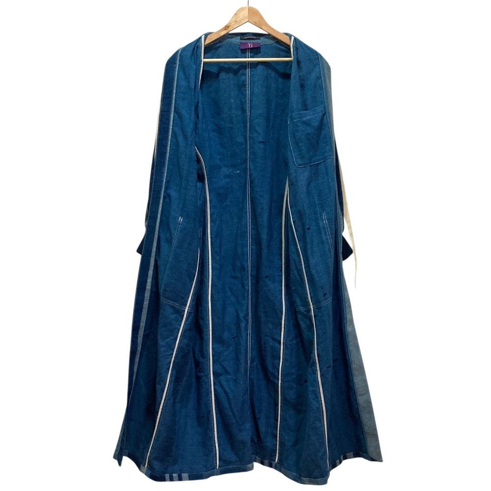 Other Yoji Yamamoto Yohji Yamamoto Stripe Long Jacket Textile Outerwear YD-J42-047 DUTY FREE for USA Size ONE SIZE - 4 Thumbnail